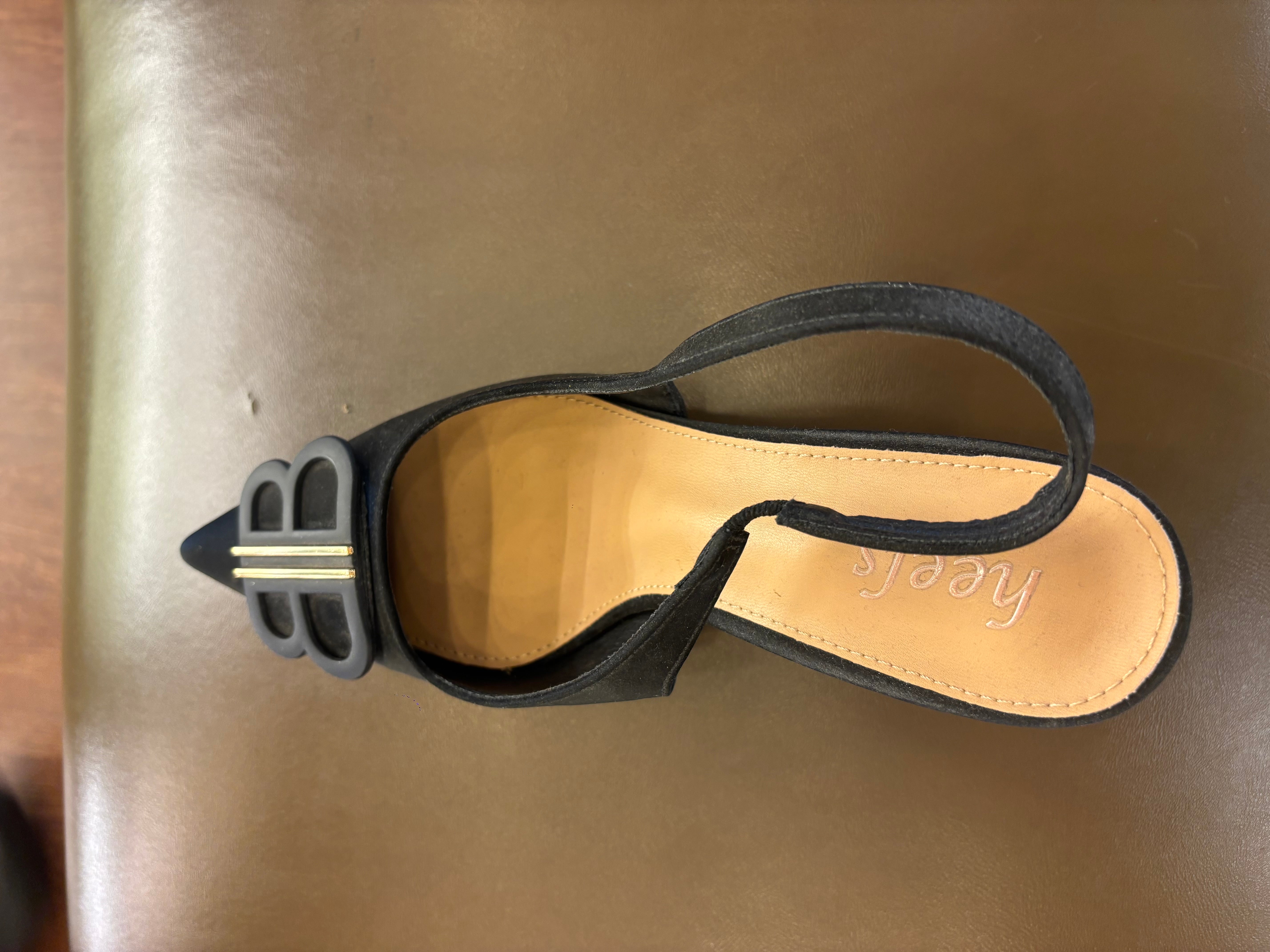 Brie Premium Slingback Kitten Heels