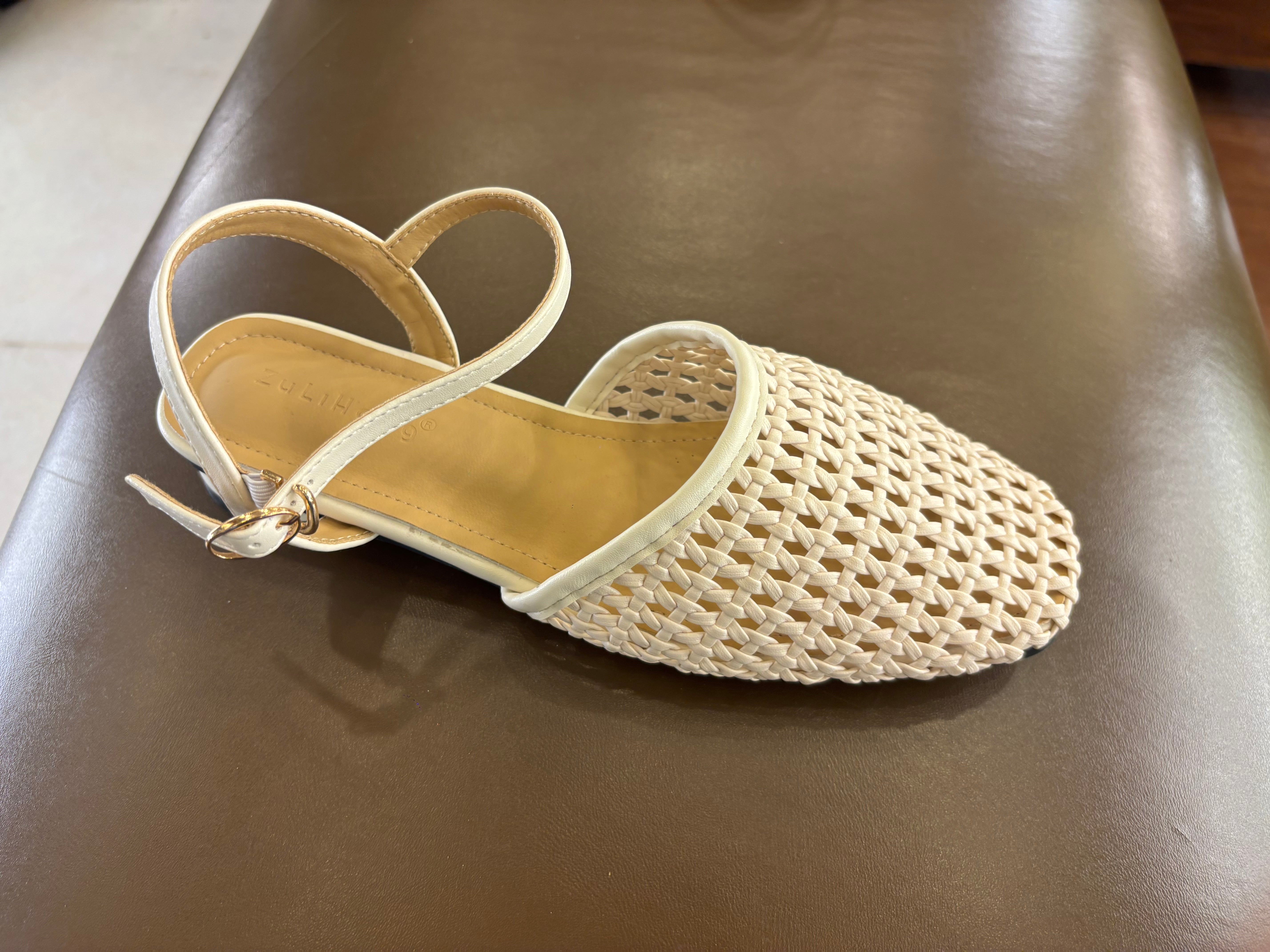 Luna Premium Mesh Mary Jane Ballerinas