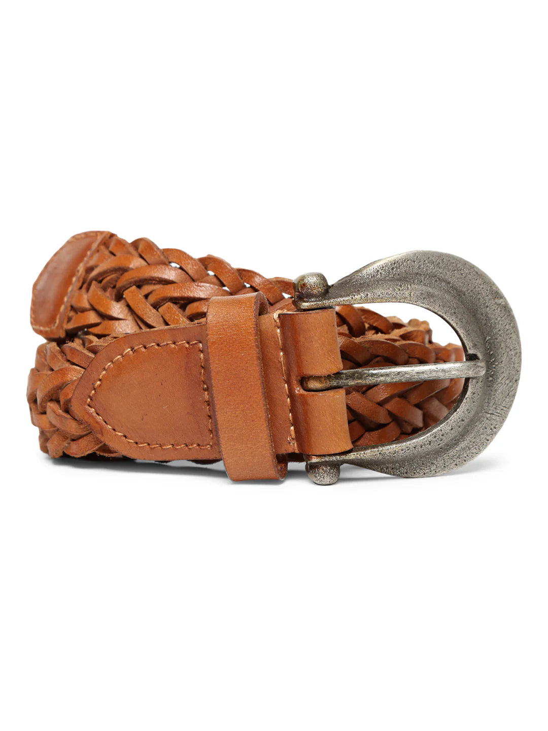 Women Braided Leather Belt