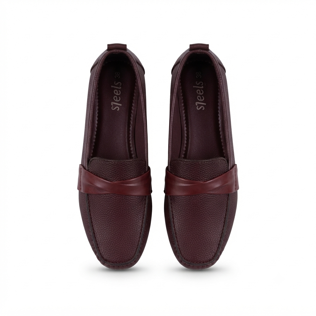 Swirl Classic Leather Loafers