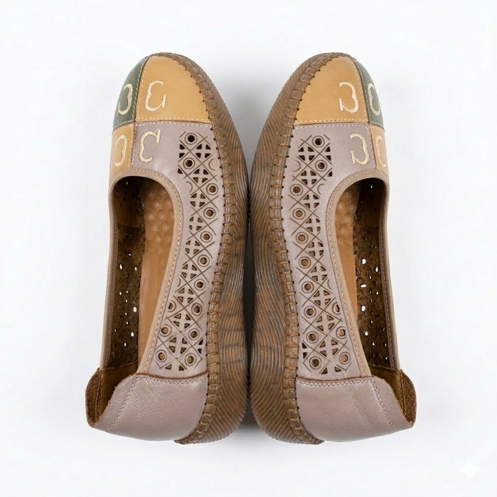 Odette Premium Leather Multy Comfort Ballerinas