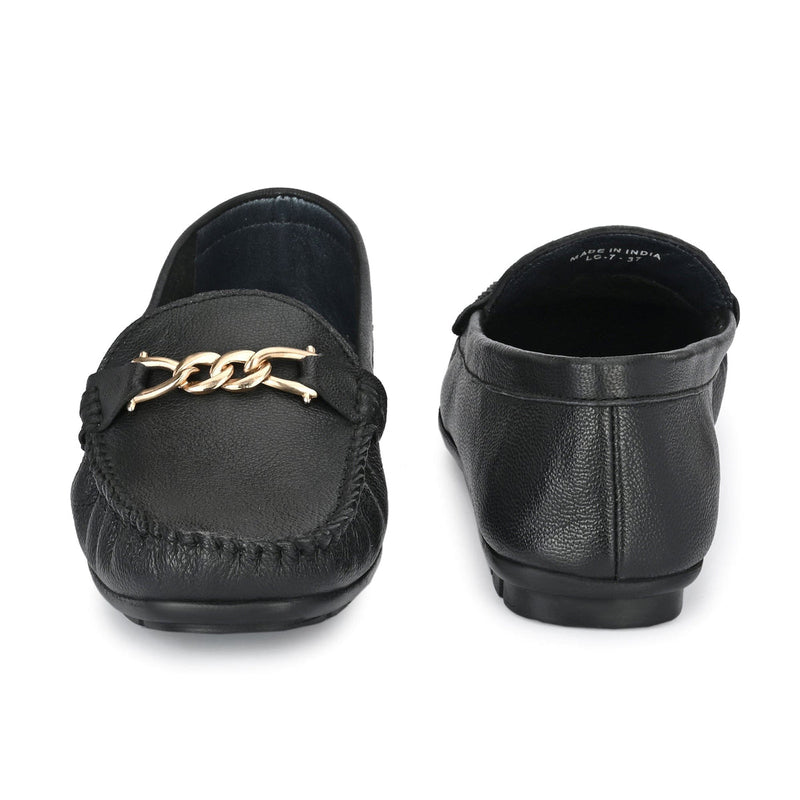 Kelly Leather Cushion Loafers
