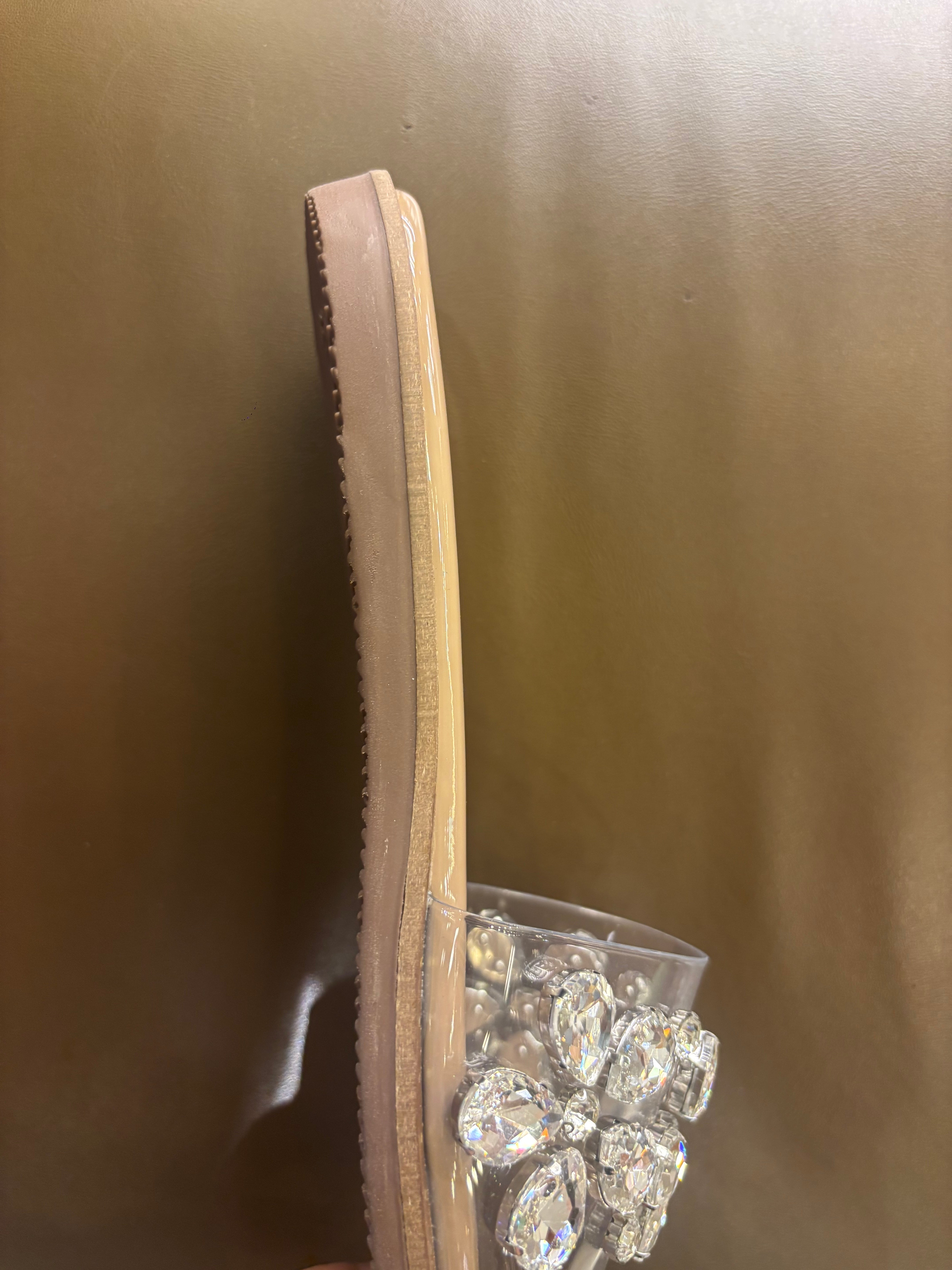 Kiya Embellished Summer Flat Sliders