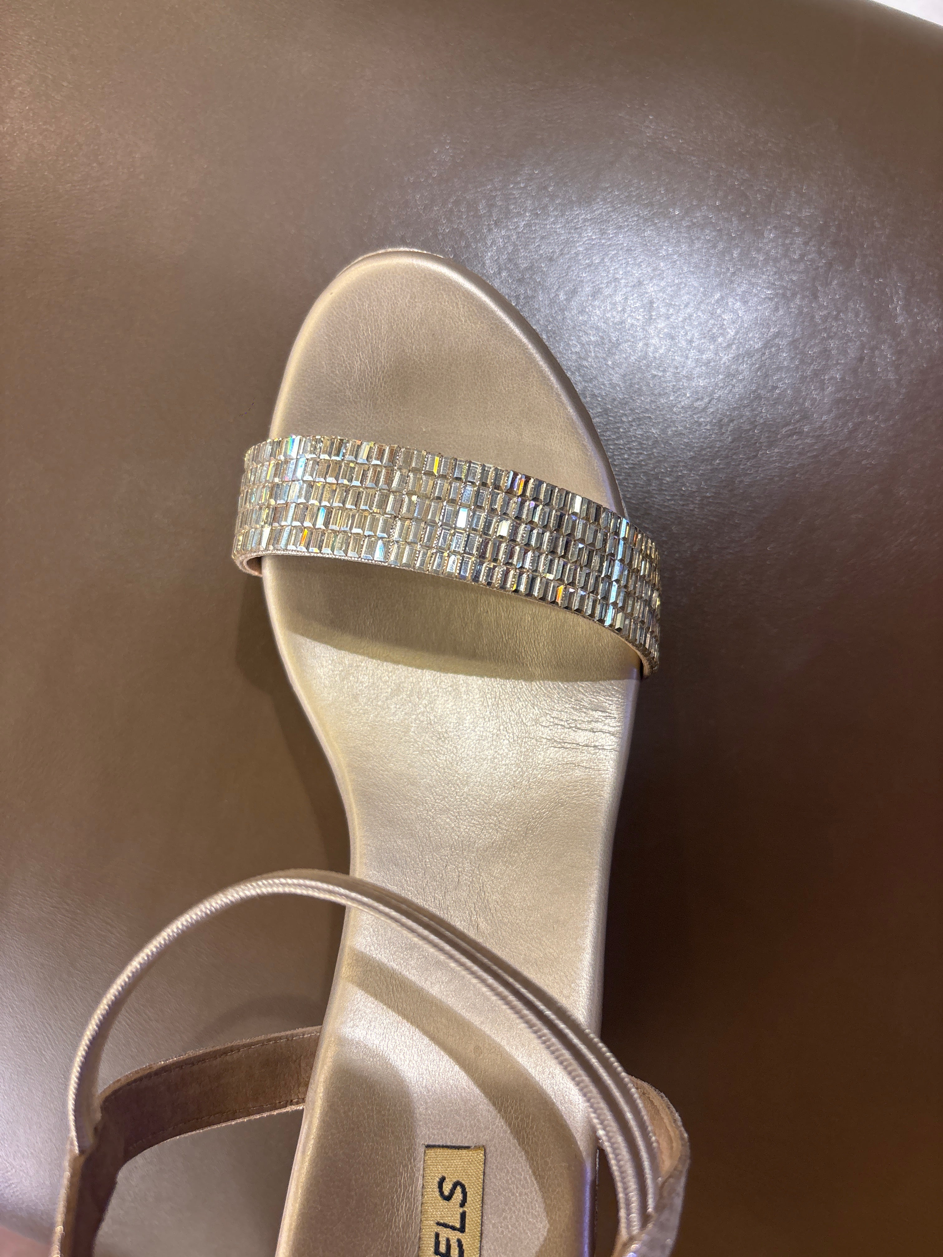 Keira Bling Wedge Party Heels - The Heels India