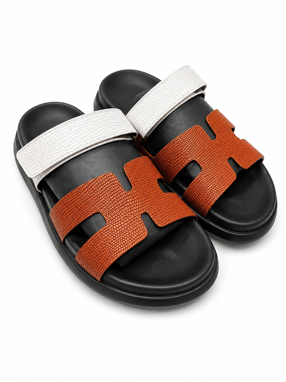 Adams Leather Cushioned Slippers