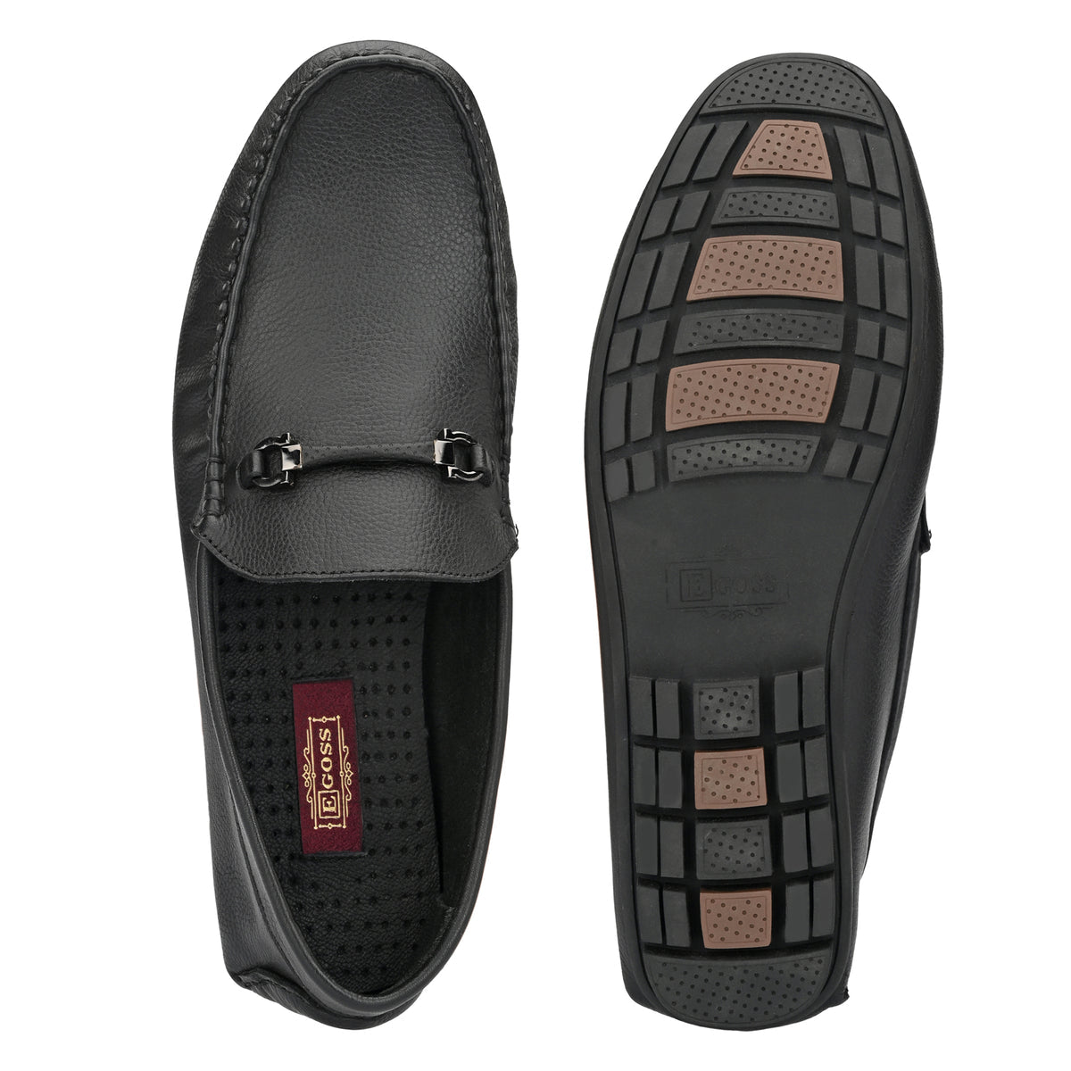 Puyol Leather Cushioned Loafers