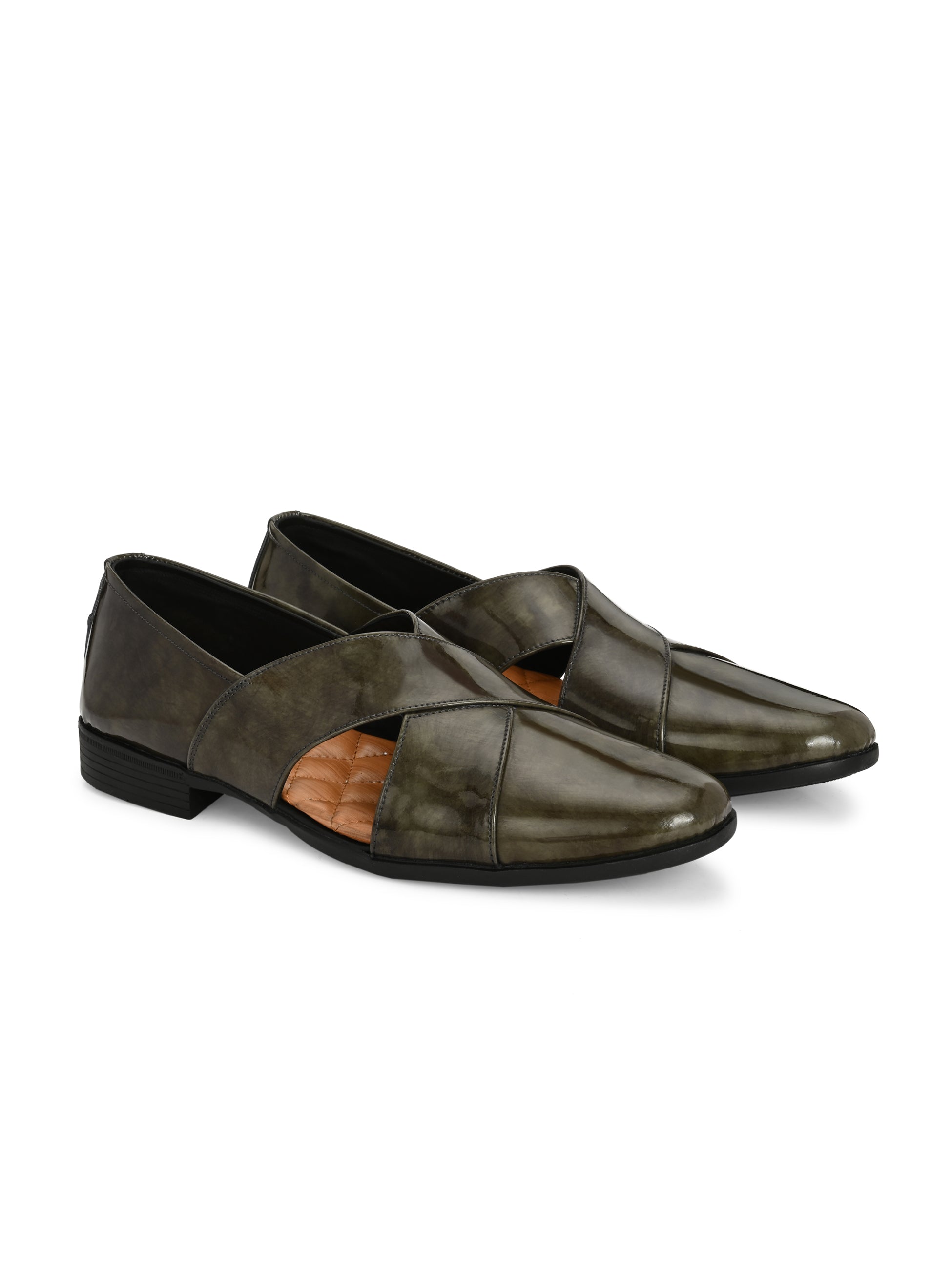 Behrouz Ethnic Leather Shoes