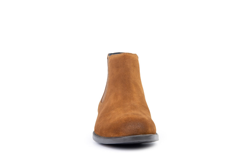 Suede Leather Chelsea Boots