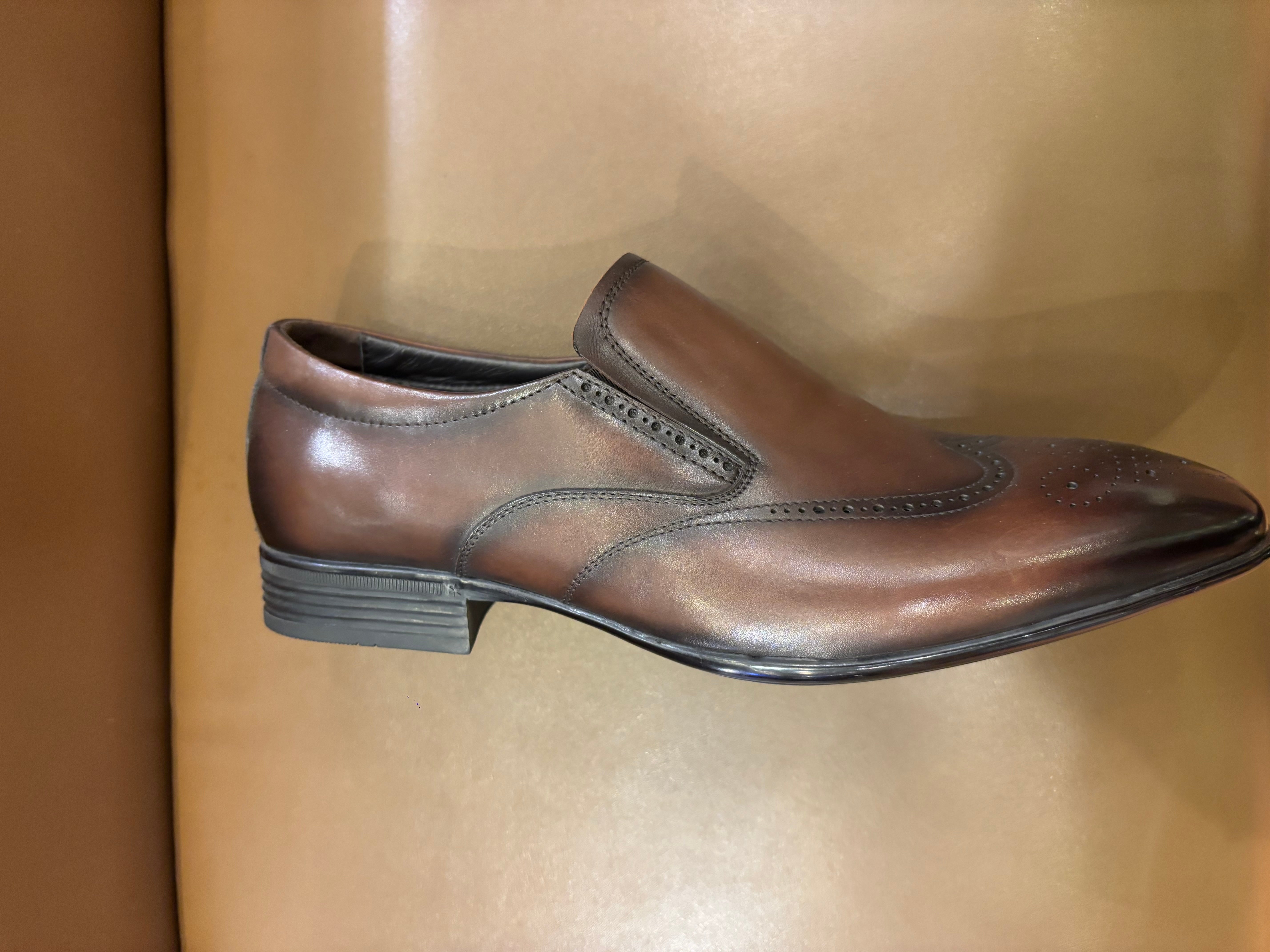 Malcolm Classic Premium Leather Semi Brogue