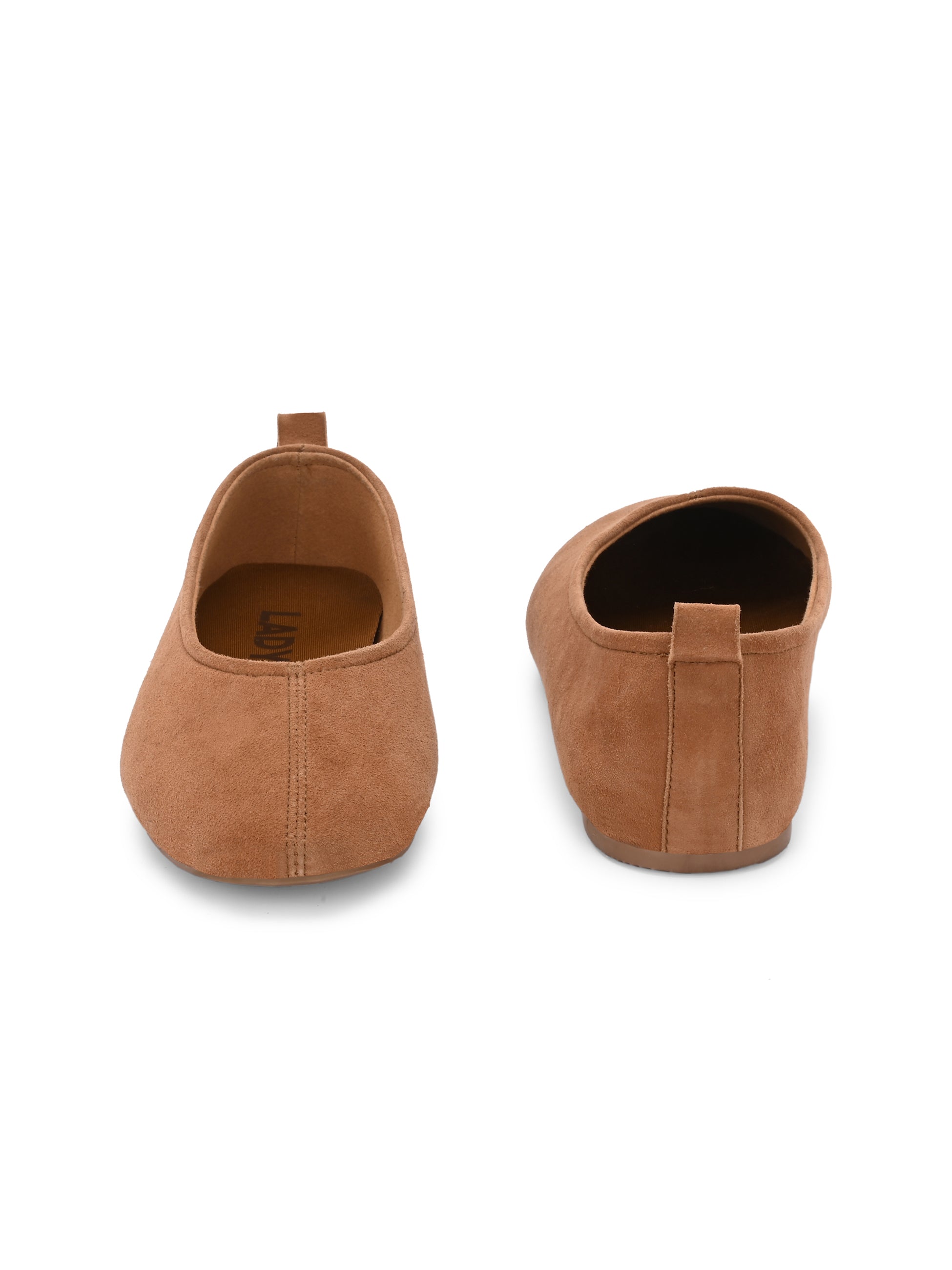 Bellamont Suede Leather Cushioned Ballerinas - The Heels India