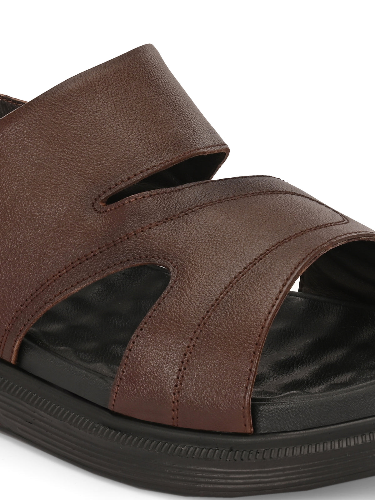 Finch Comfort Leather Back Strap Sandals