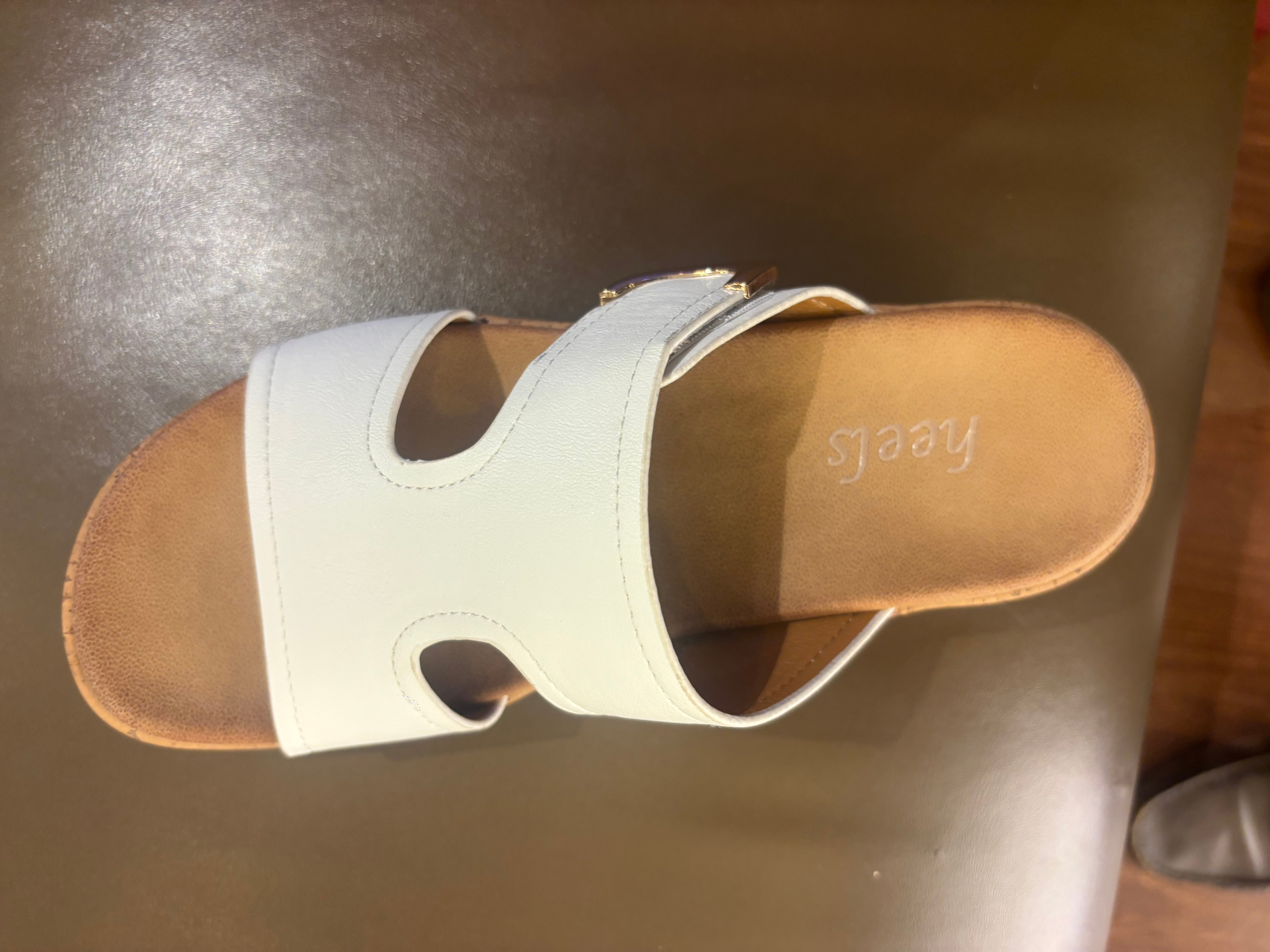 Belinda Comfort Slippers – Cushioned Velcro Strap - The Heels India