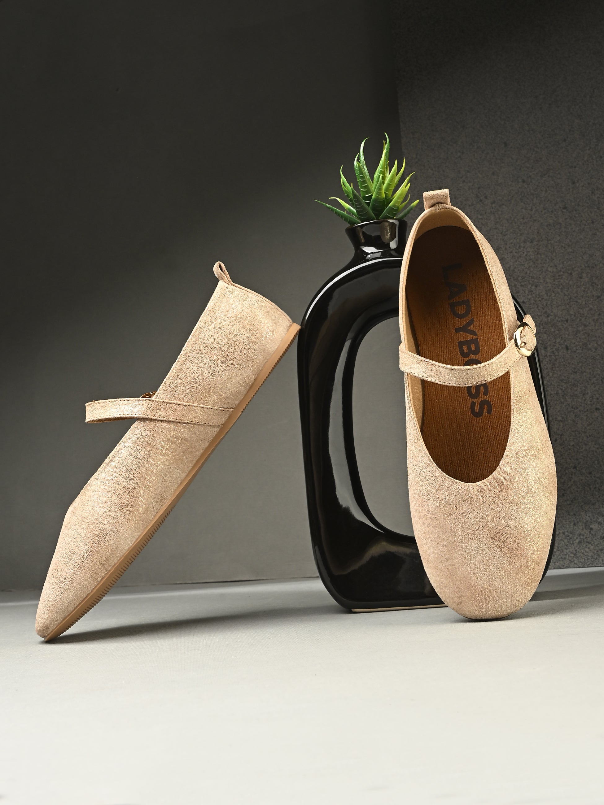 Ardelle Leather Flat Mary Janes