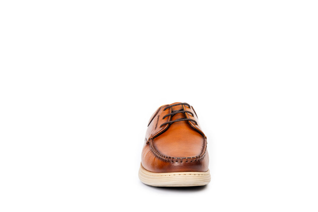 Marina Leather Weaved Lace Derby Shoes