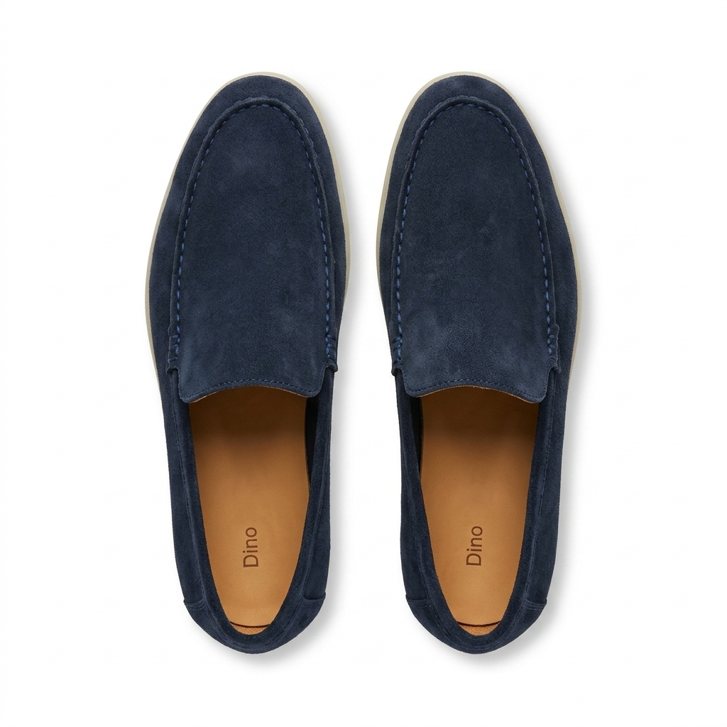 Alonso Premium Suede Leather Slip-On Loafers
