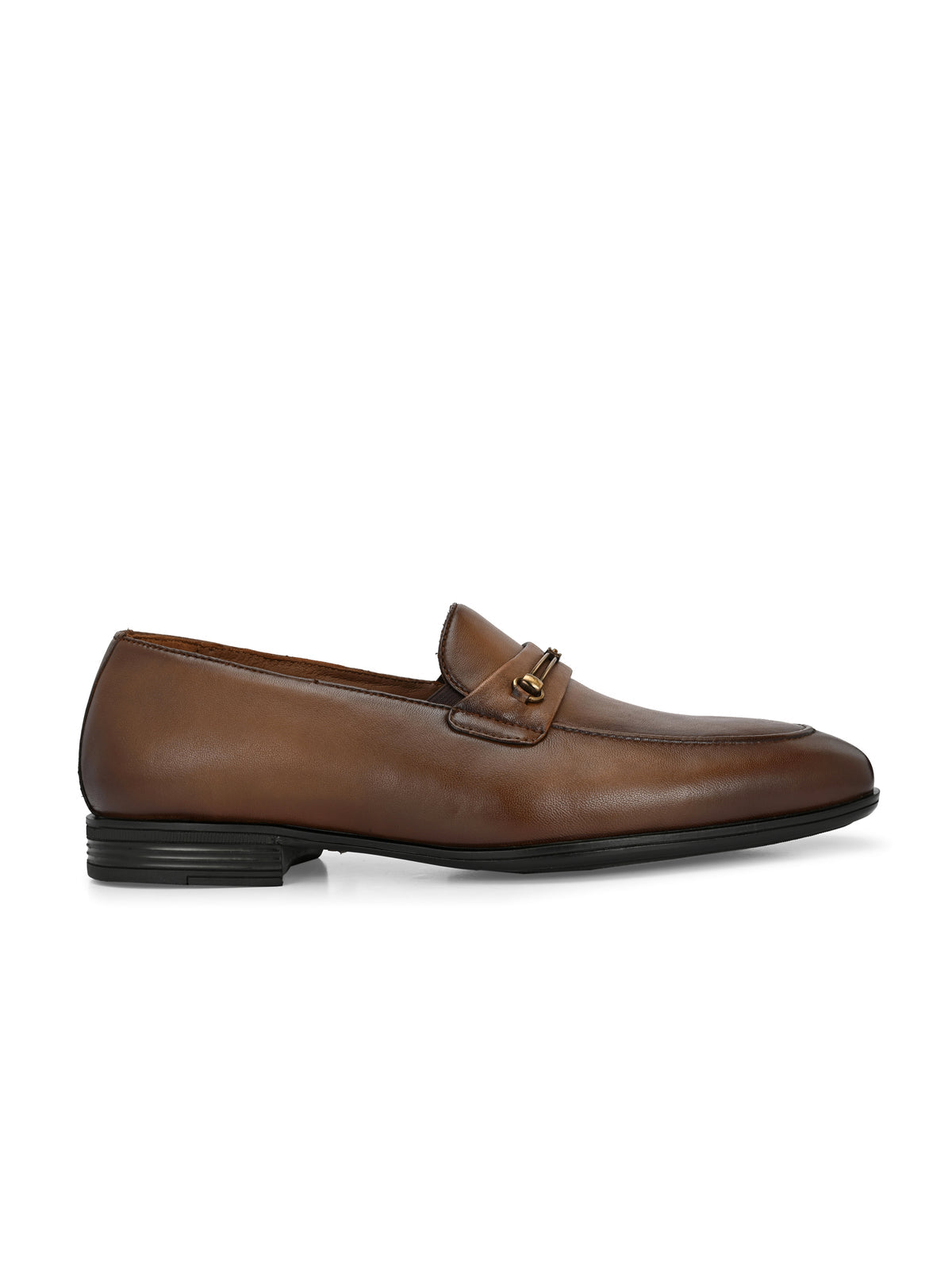 Arius Leather Buckled Loafers