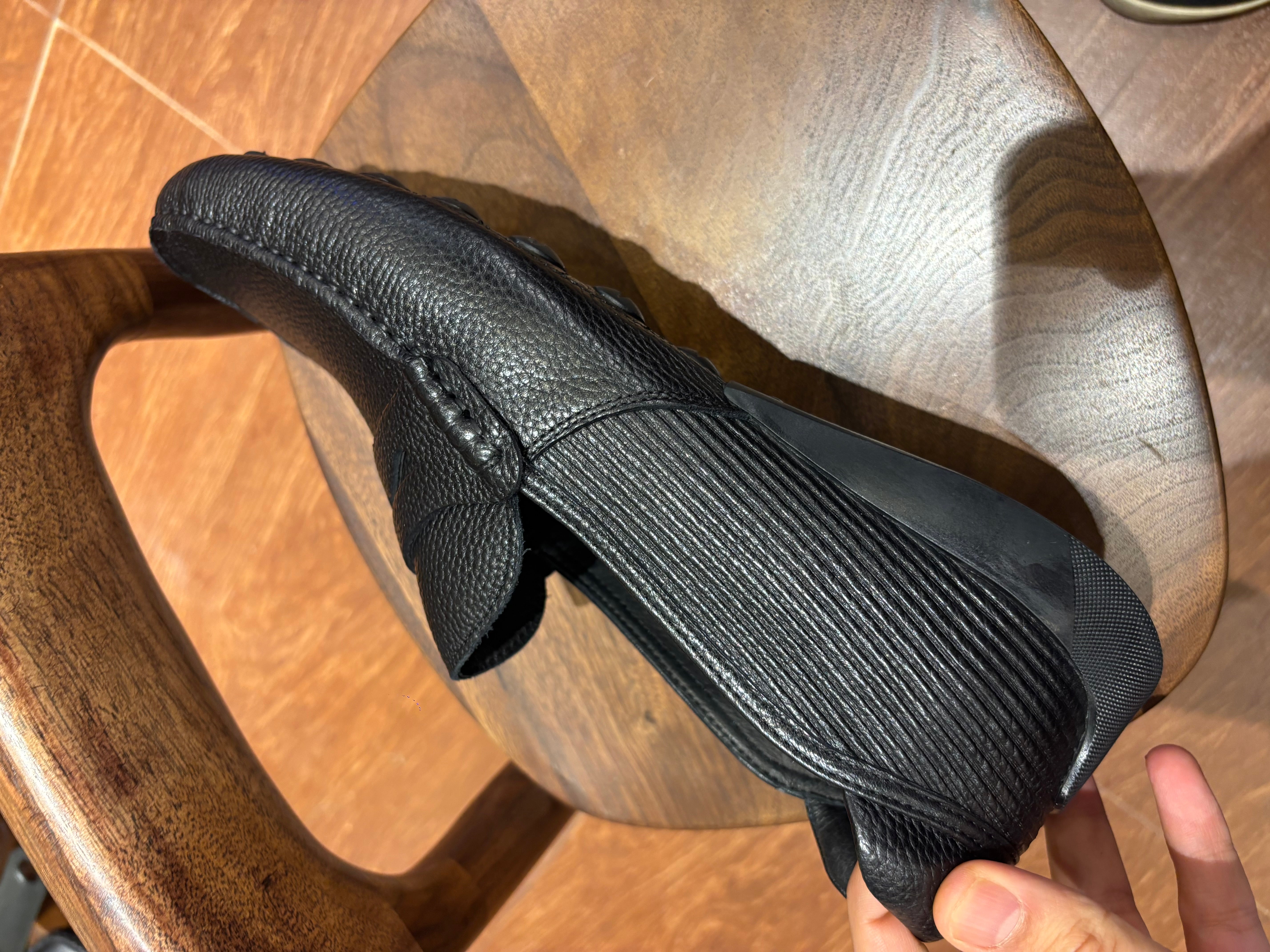 Terry Premium Leather Driving Loafers