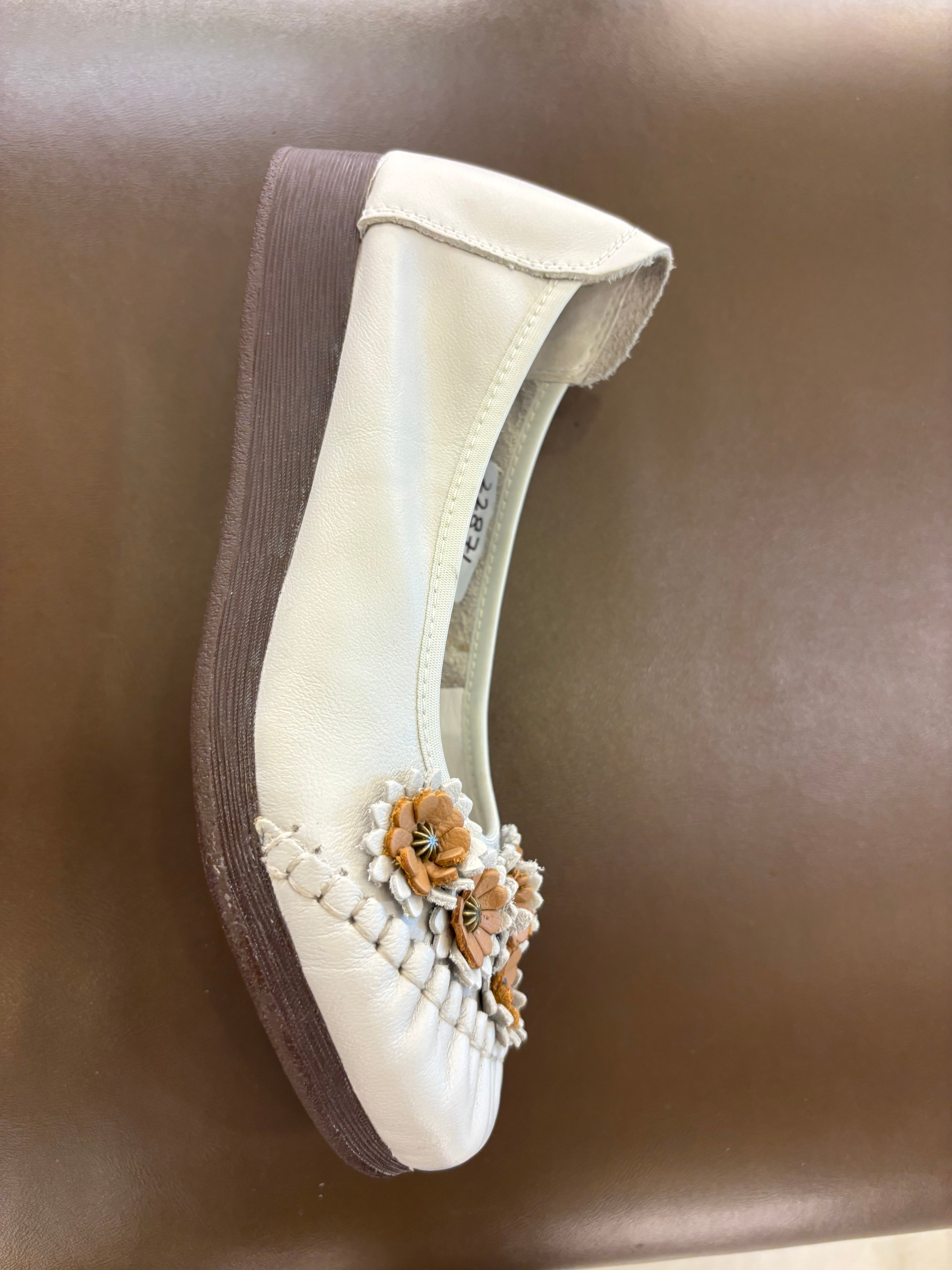Flora 2.0 Premium Leather Cushioned Ballerinas
