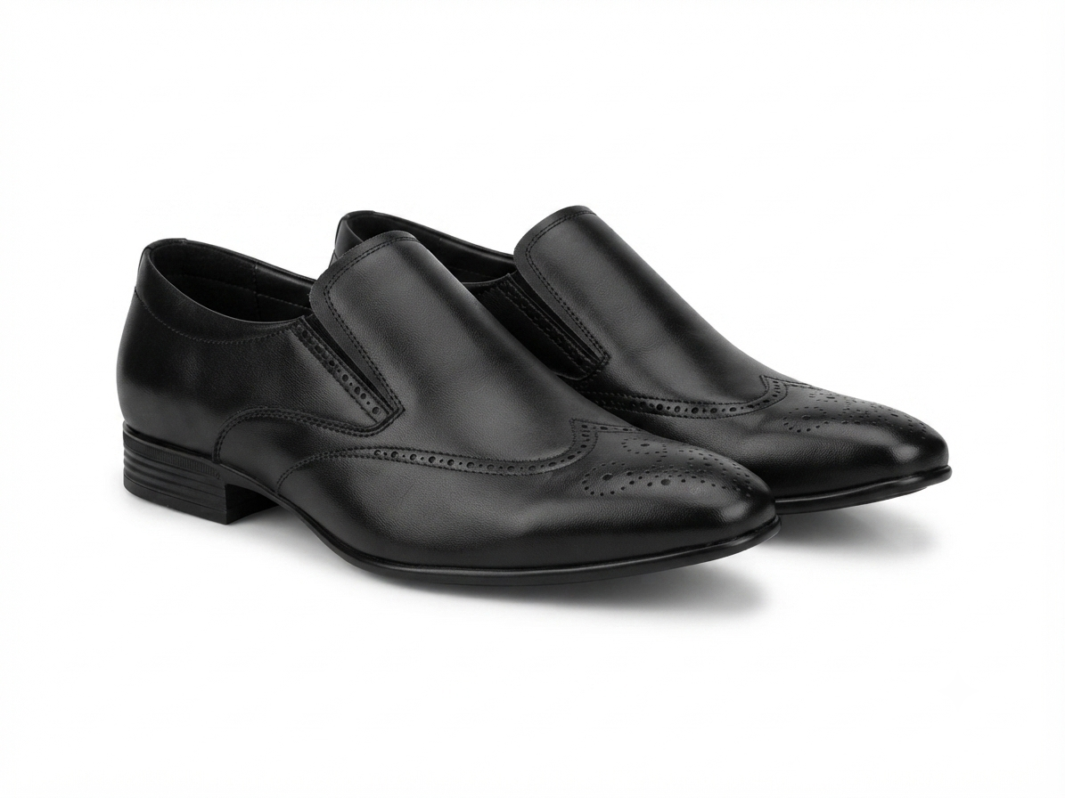 Malcolm Classic Premium Leather Semi Brogue