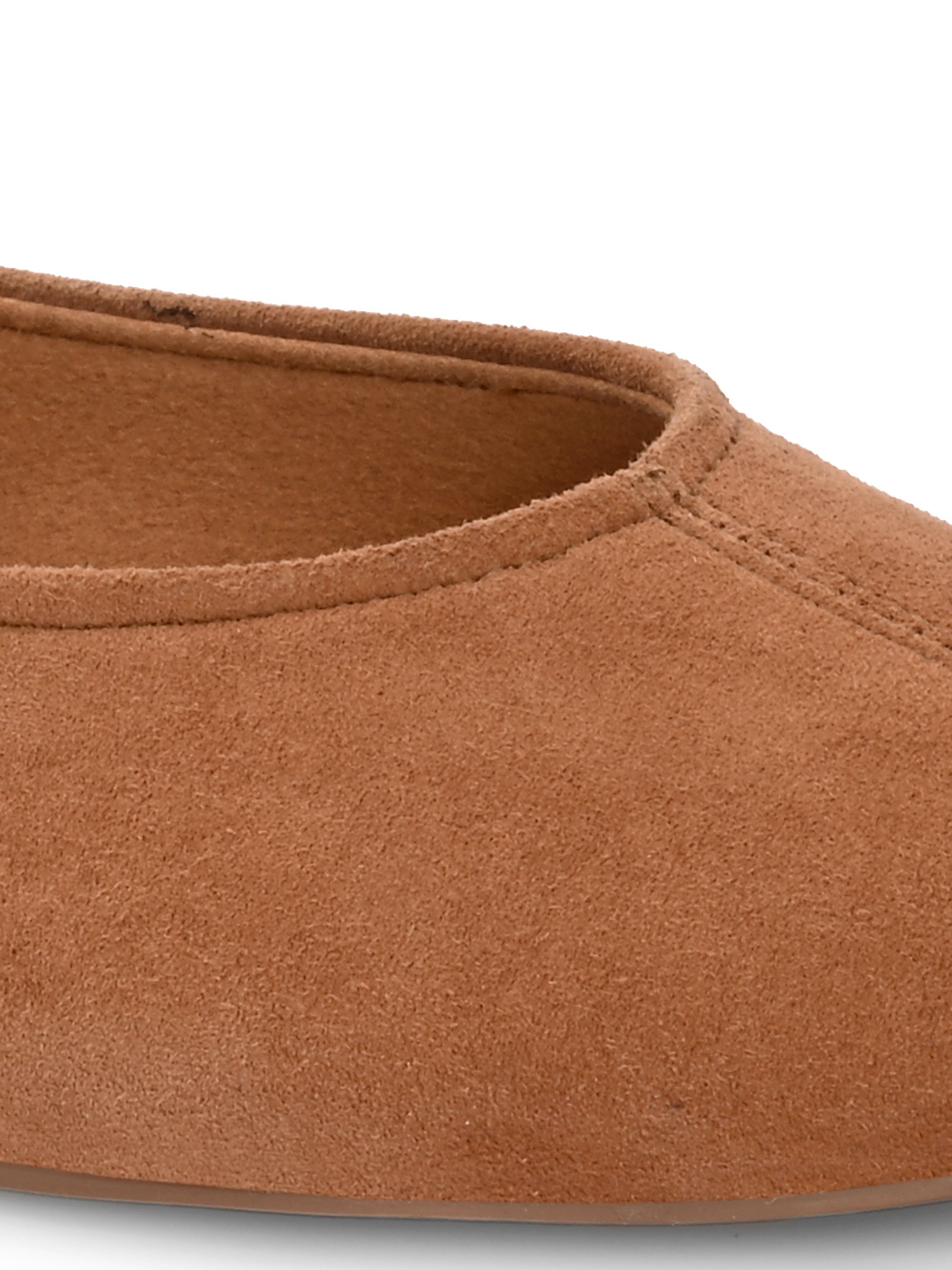 Bellamont Suede Leather Cushioned Ballerinas - The Heels India