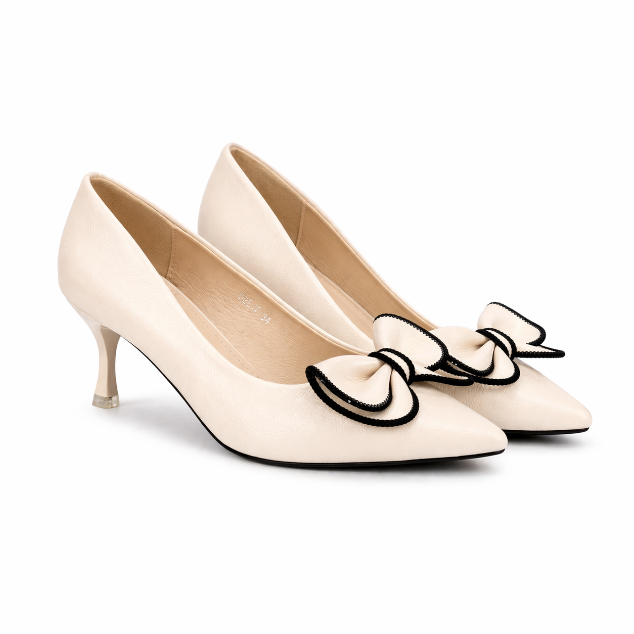 Rosalia Bow Pencil Heel Stilettos