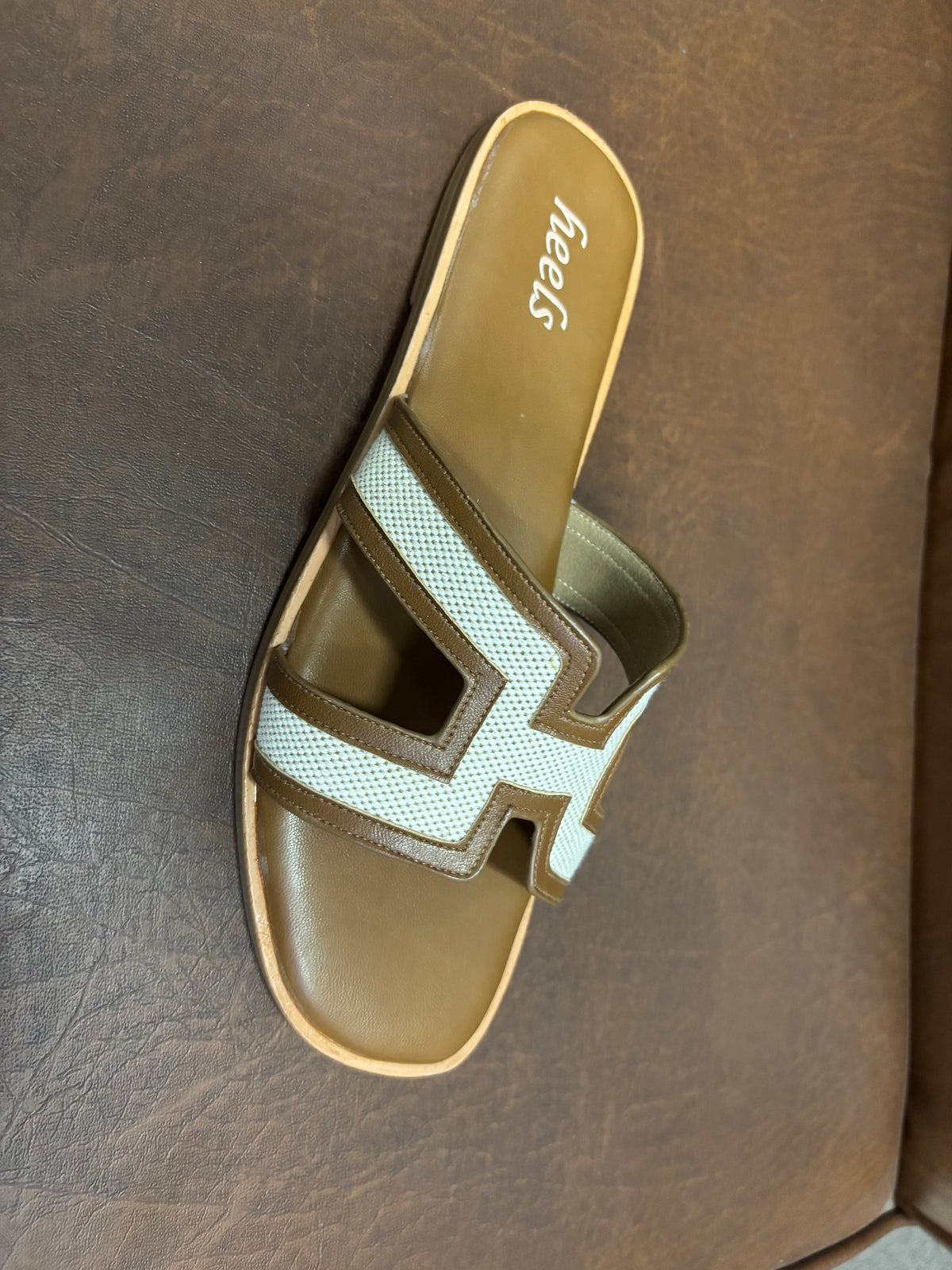 Portia H Cut Cushioned Summer Sliders