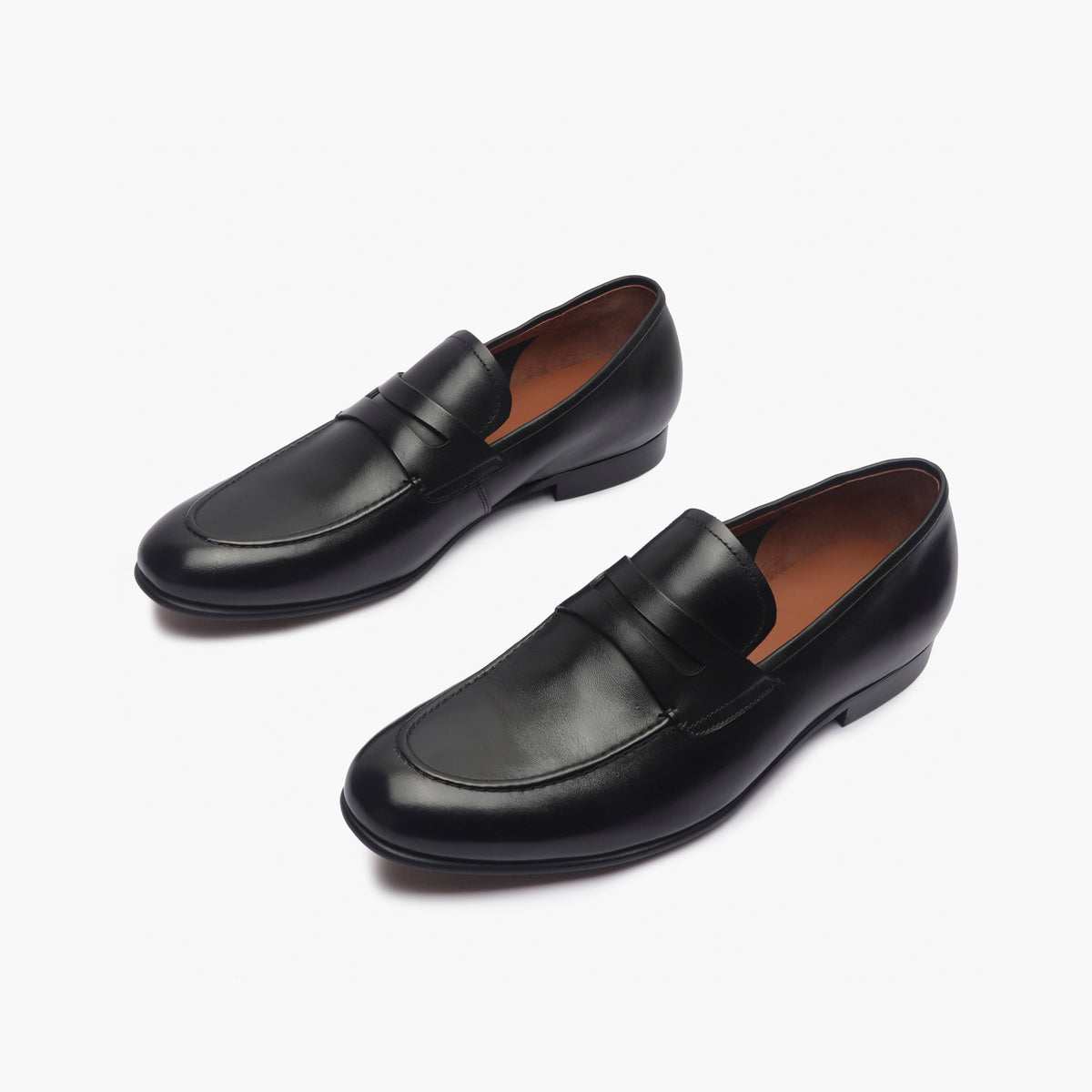 Kenny Premium Leather Penny Loafers