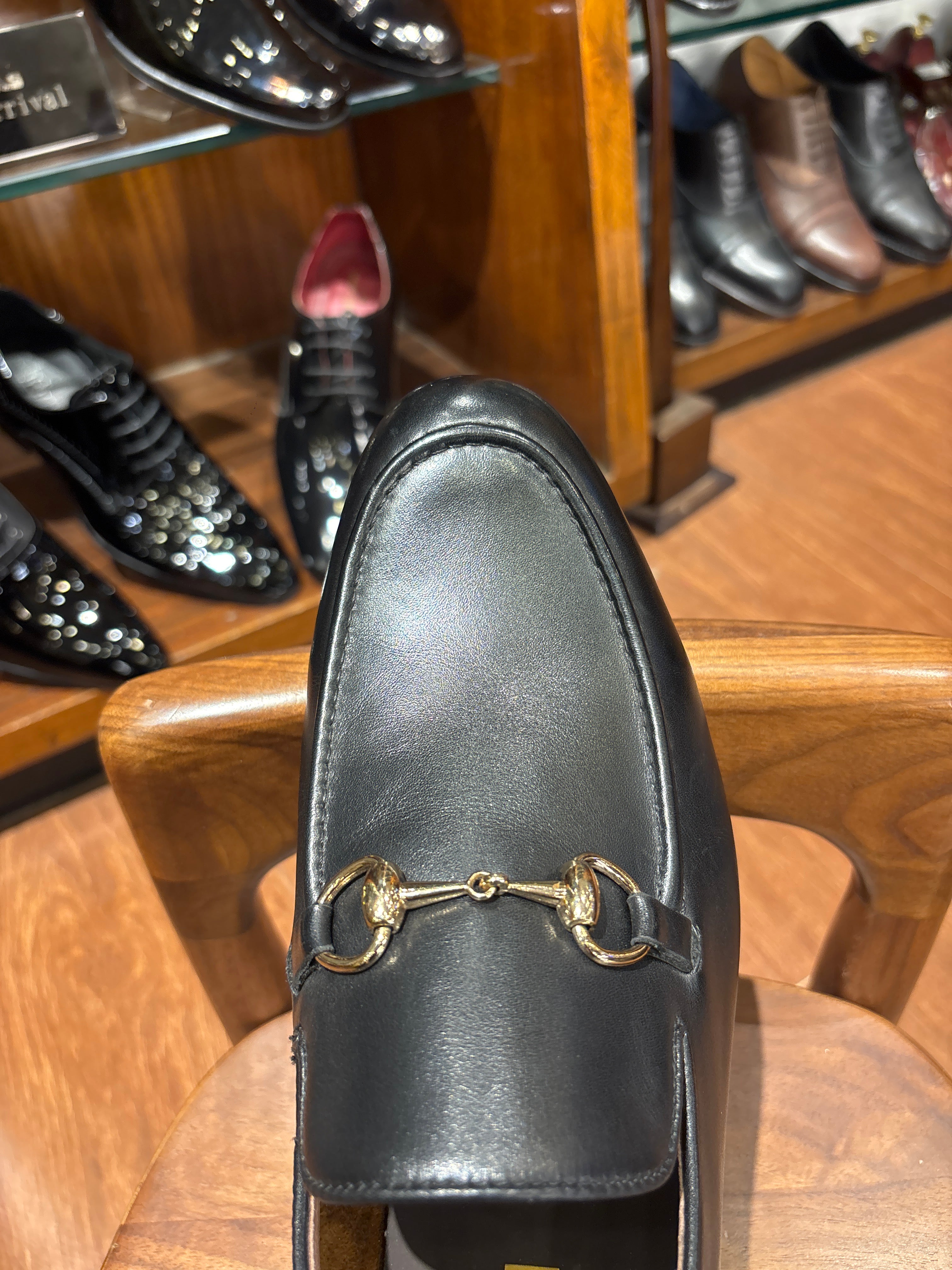 Nathan Premium Formal Leather Loafers Black - The Heels India