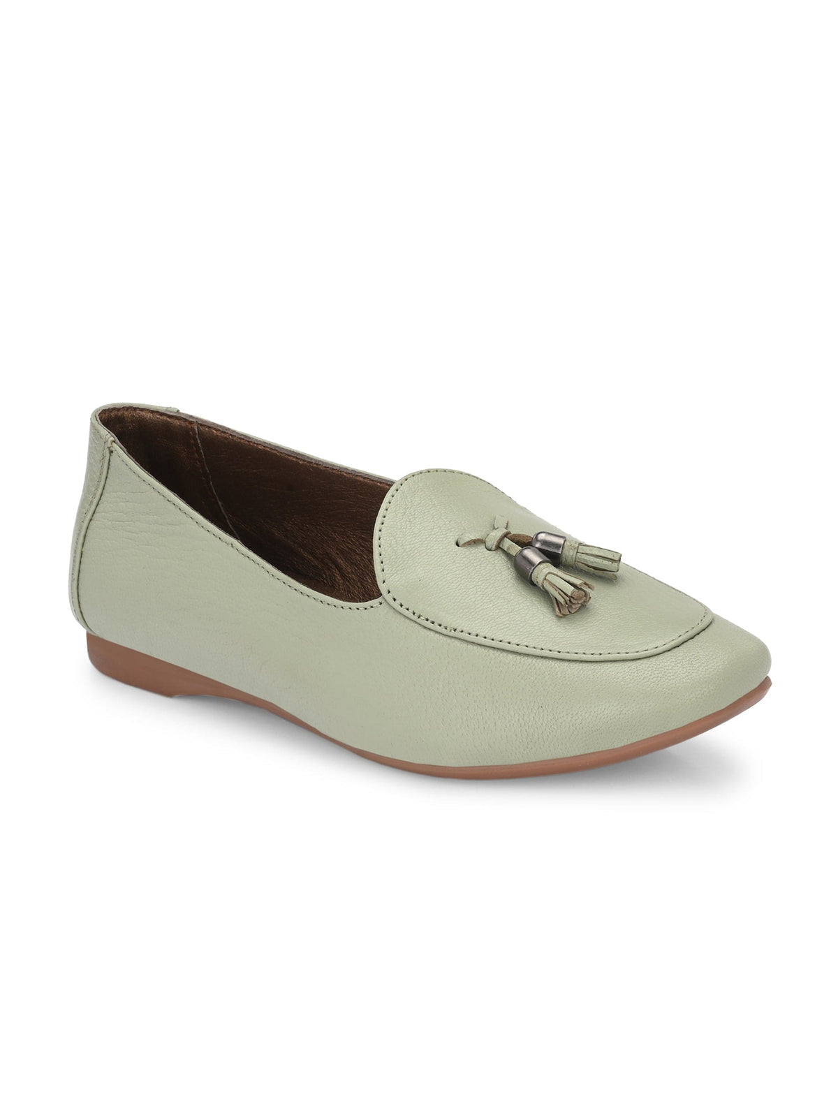 Katie Leather Tassel Loafers