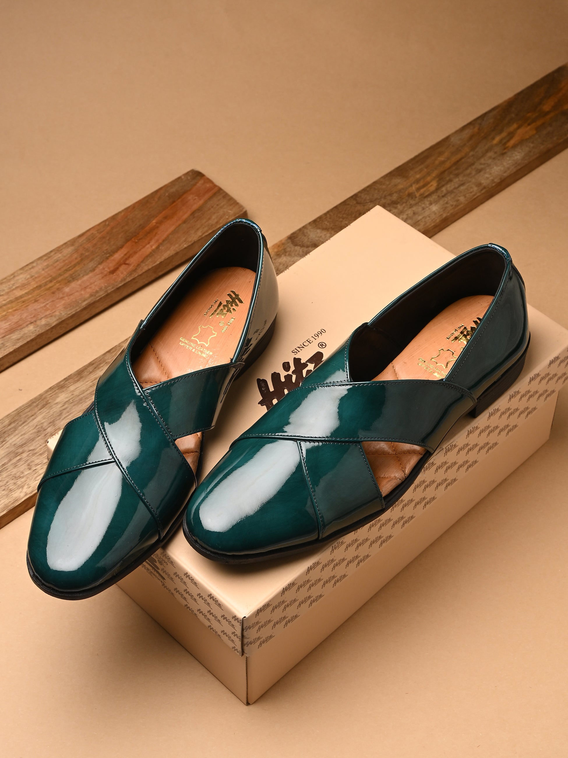 Behrouz Ethnic Leather Shoes