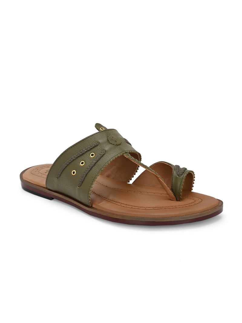 Royce Leather Kohlapuri Chappals