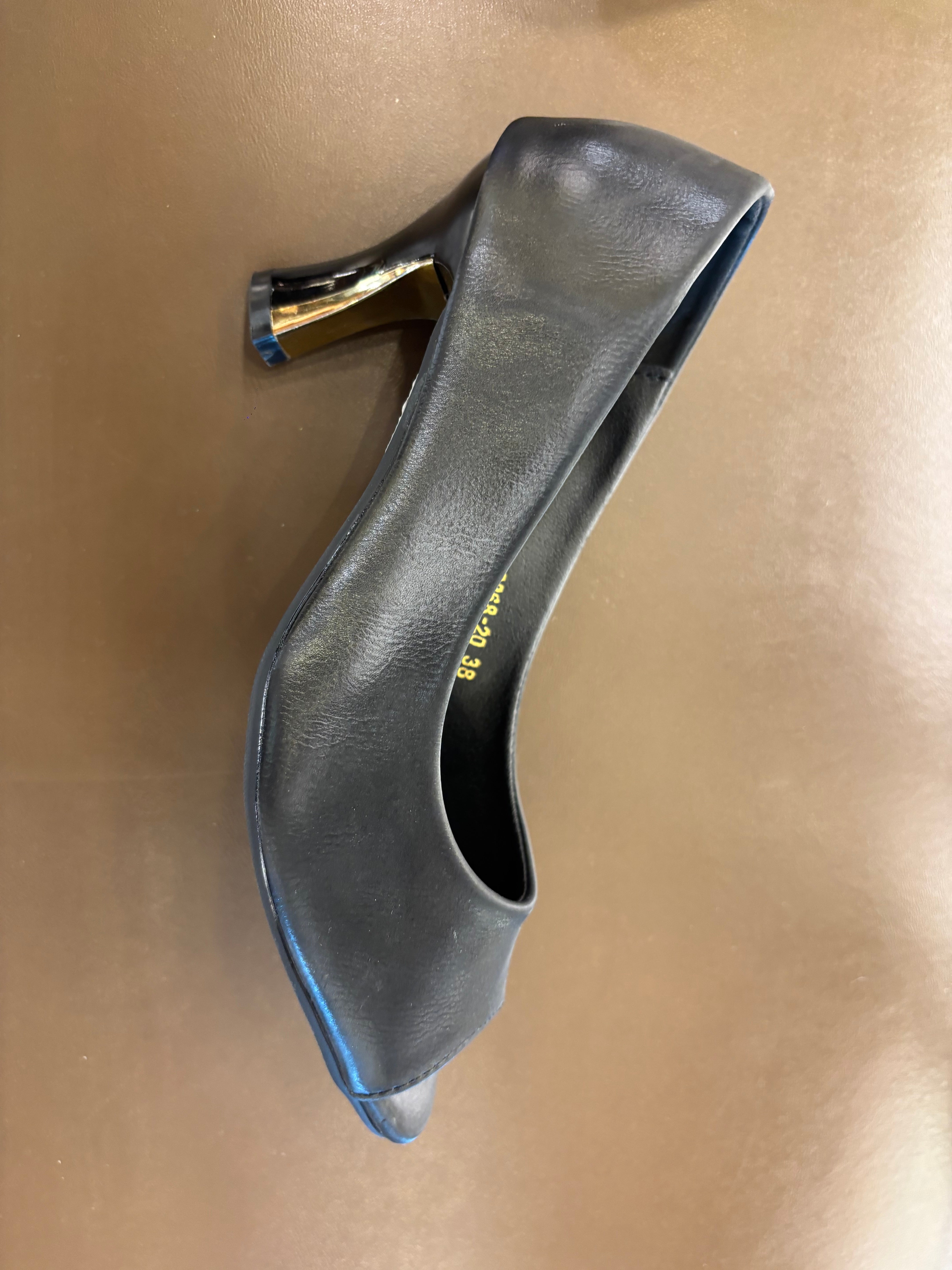 Opera Peep Toe Pencil Heels