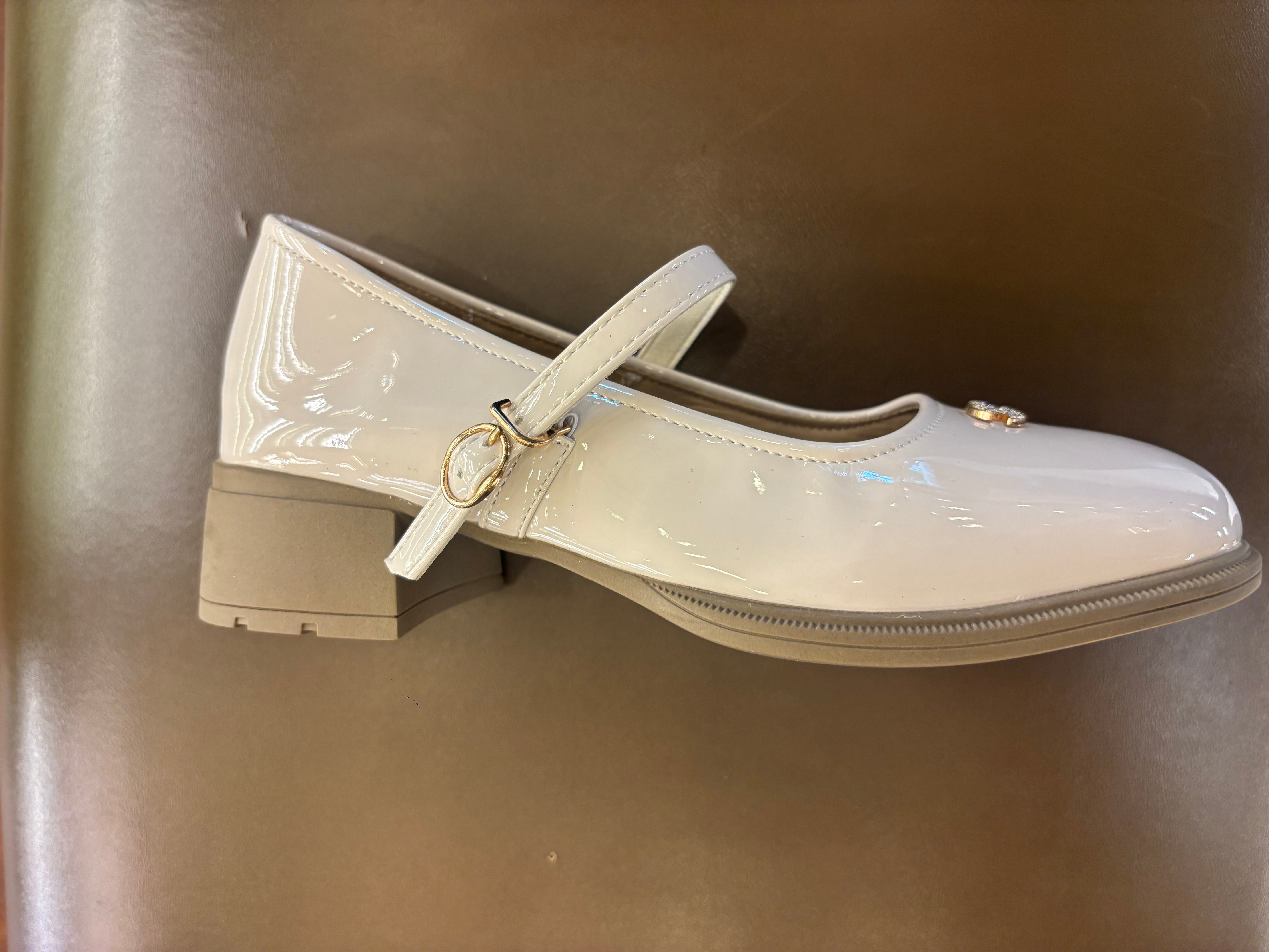 Shuzu Premium Patent Mary Jane Block Heels