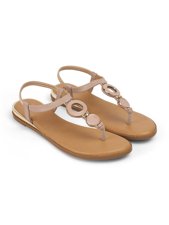 Serenity Flat Cushioned Sandals