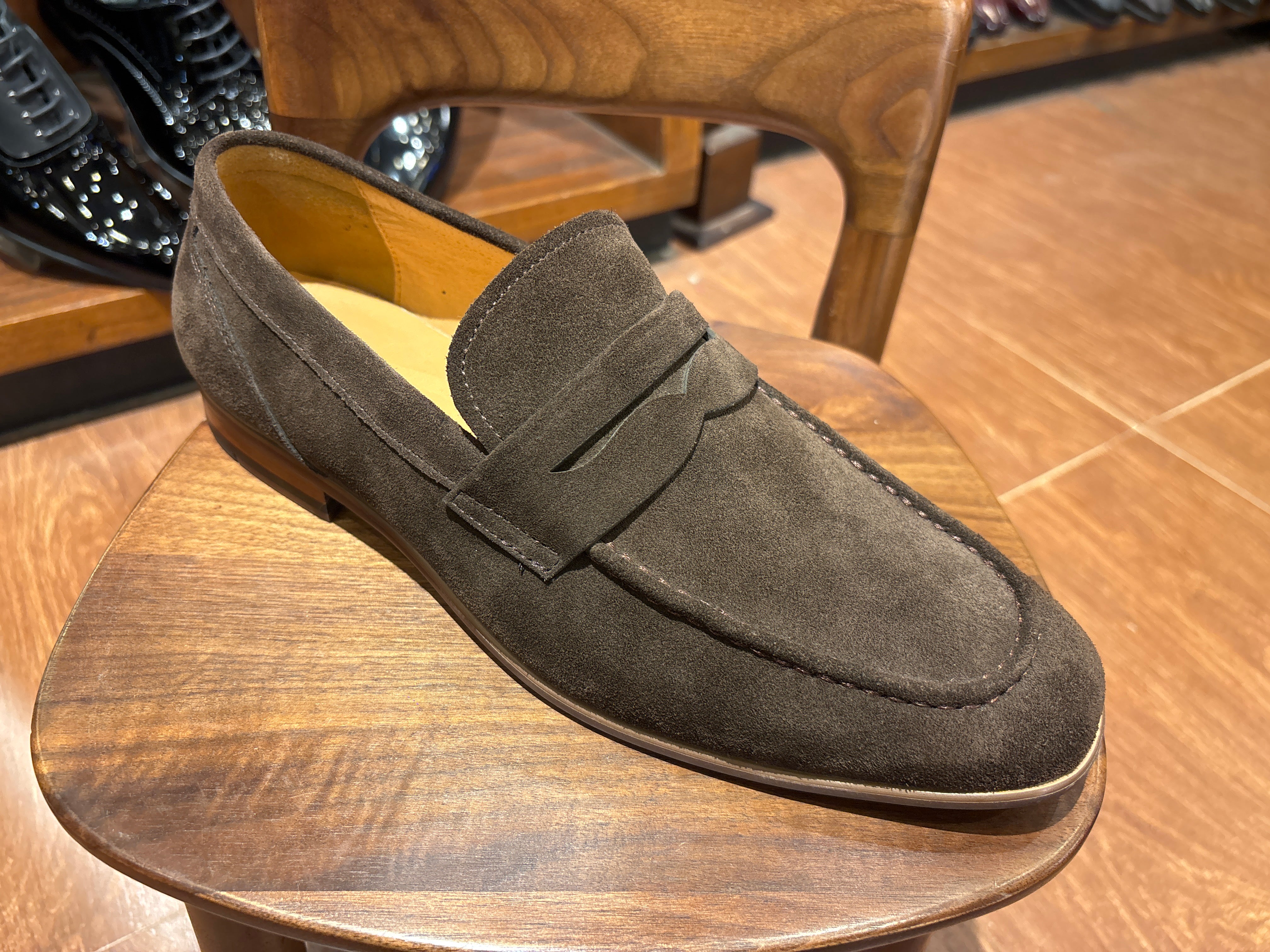 Antoine Premium Suede Leather Loafers - The Heels India
