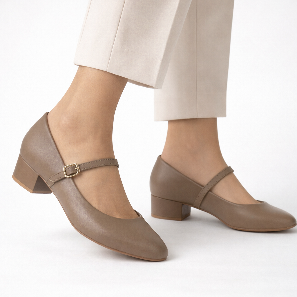 Miley Block Heel Mary Janes