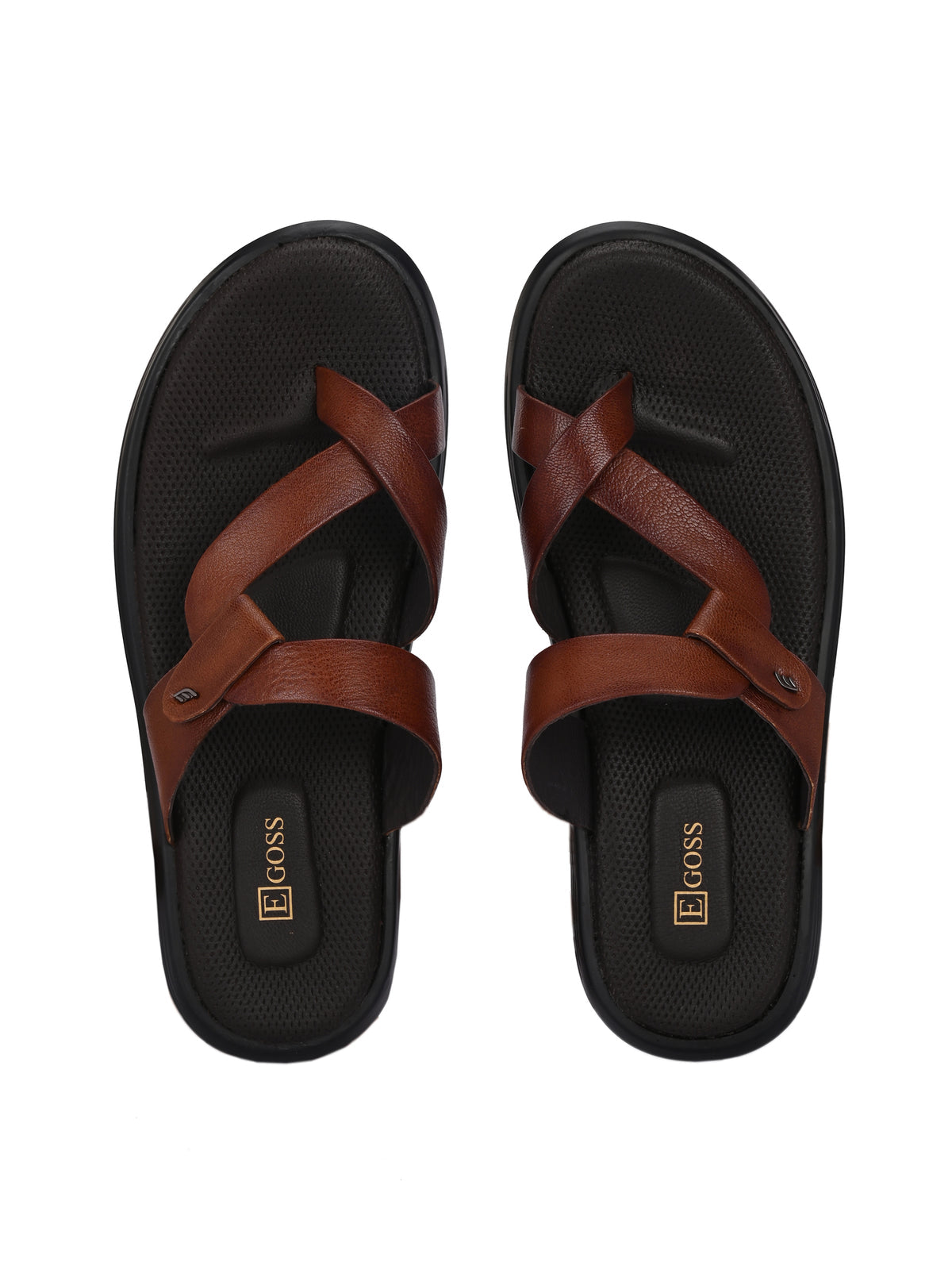 Cleo Cushion Leather Thumb Slippers