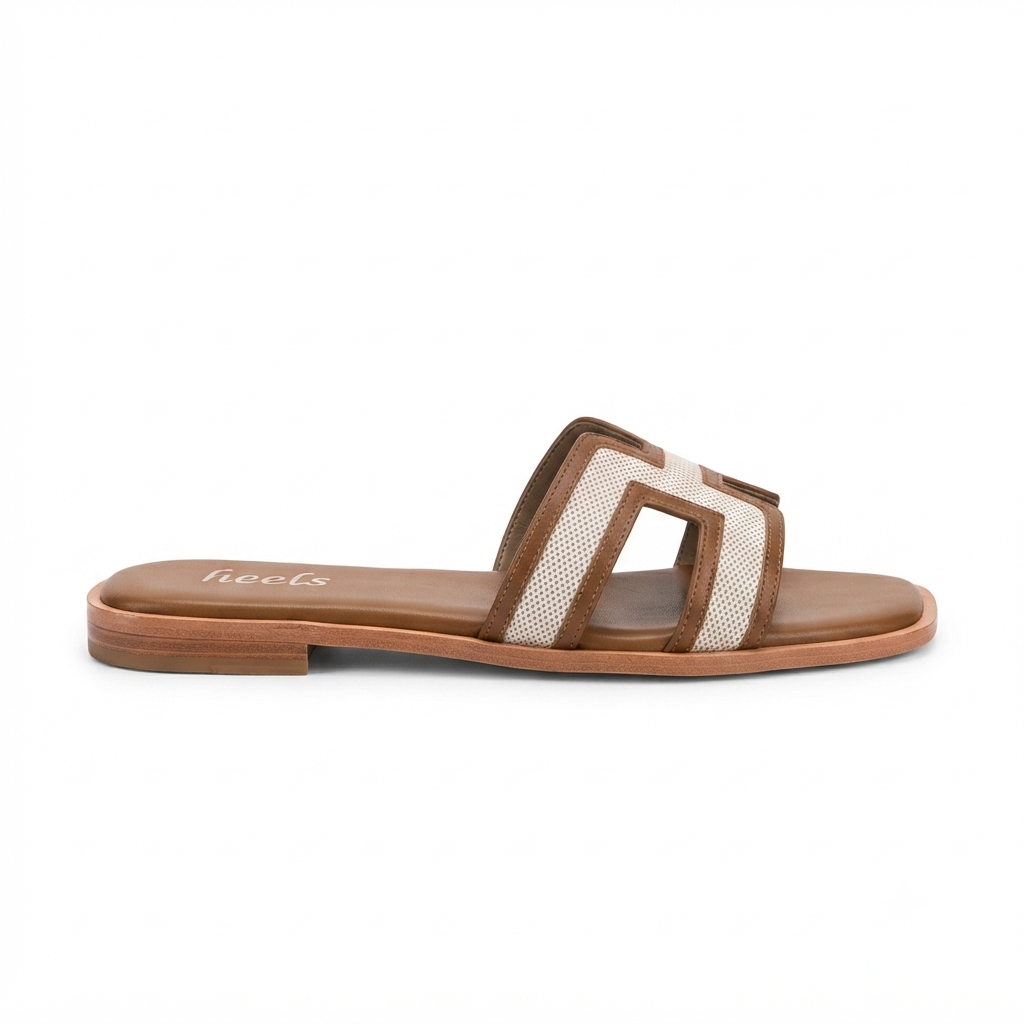 Portia H Cut Cushioned Summer Sliders