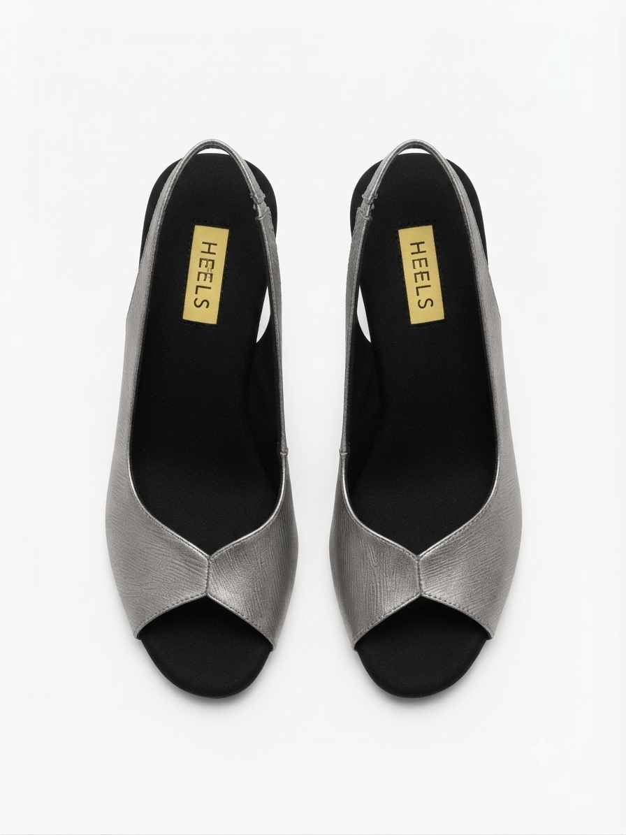 Riley Comfort Back Elastic Wedge Heels
