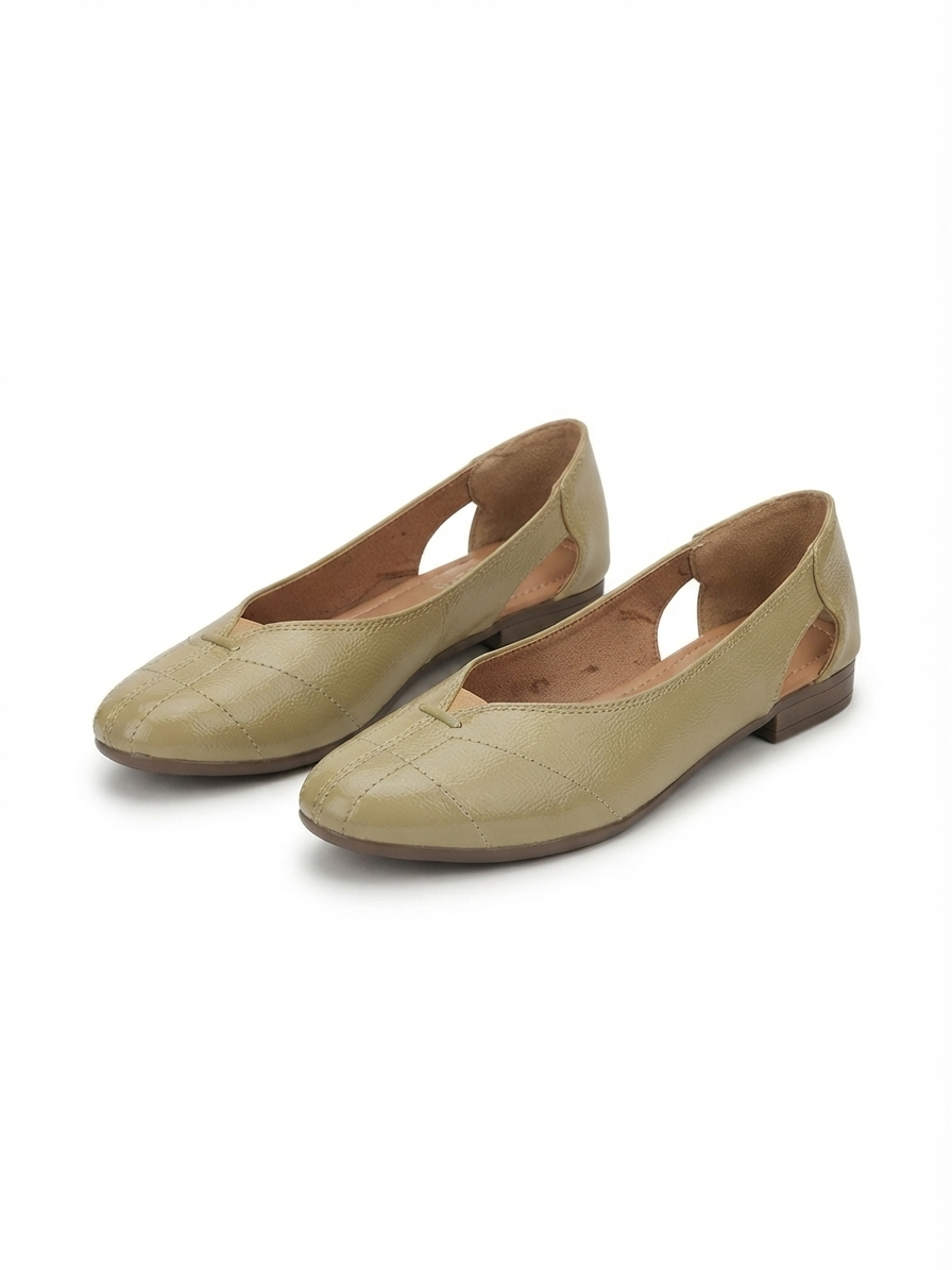 Lana Leather Classic Stitch Ballerinas