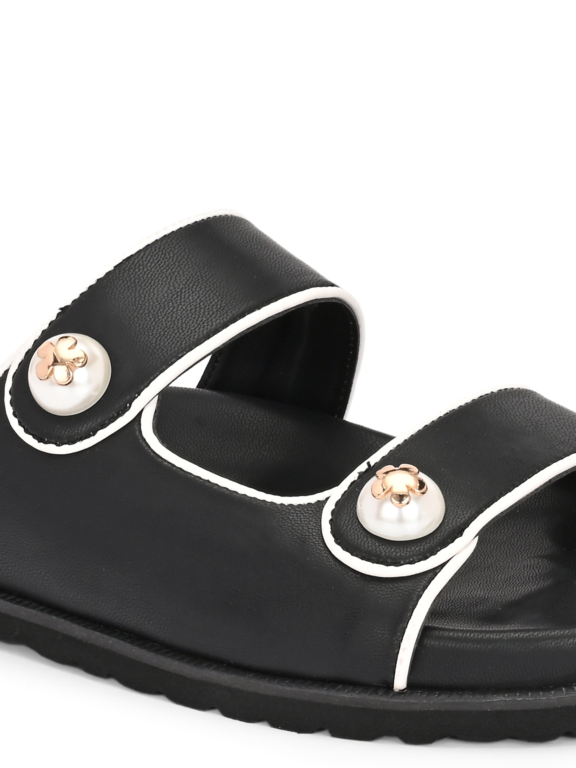 Athena Pipin Strappy Sliders