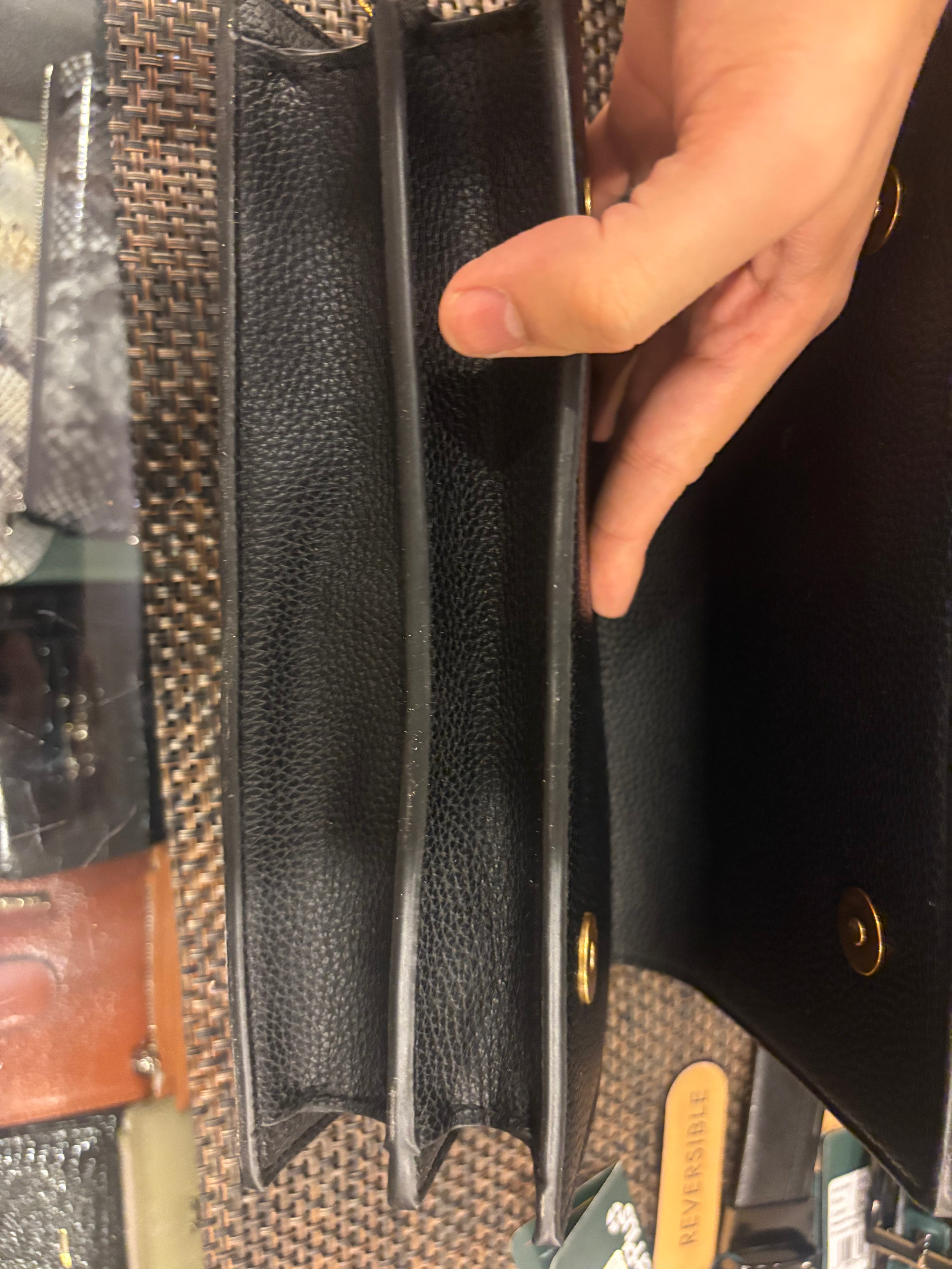 Metallic Snake Buckle Top Flap Sling Bag