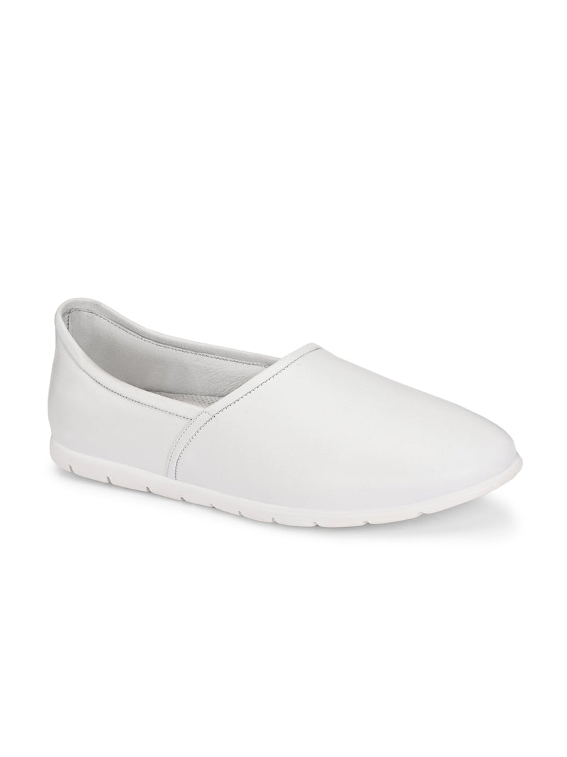 Alpine Ethnic Leather Mens Slip Ons
