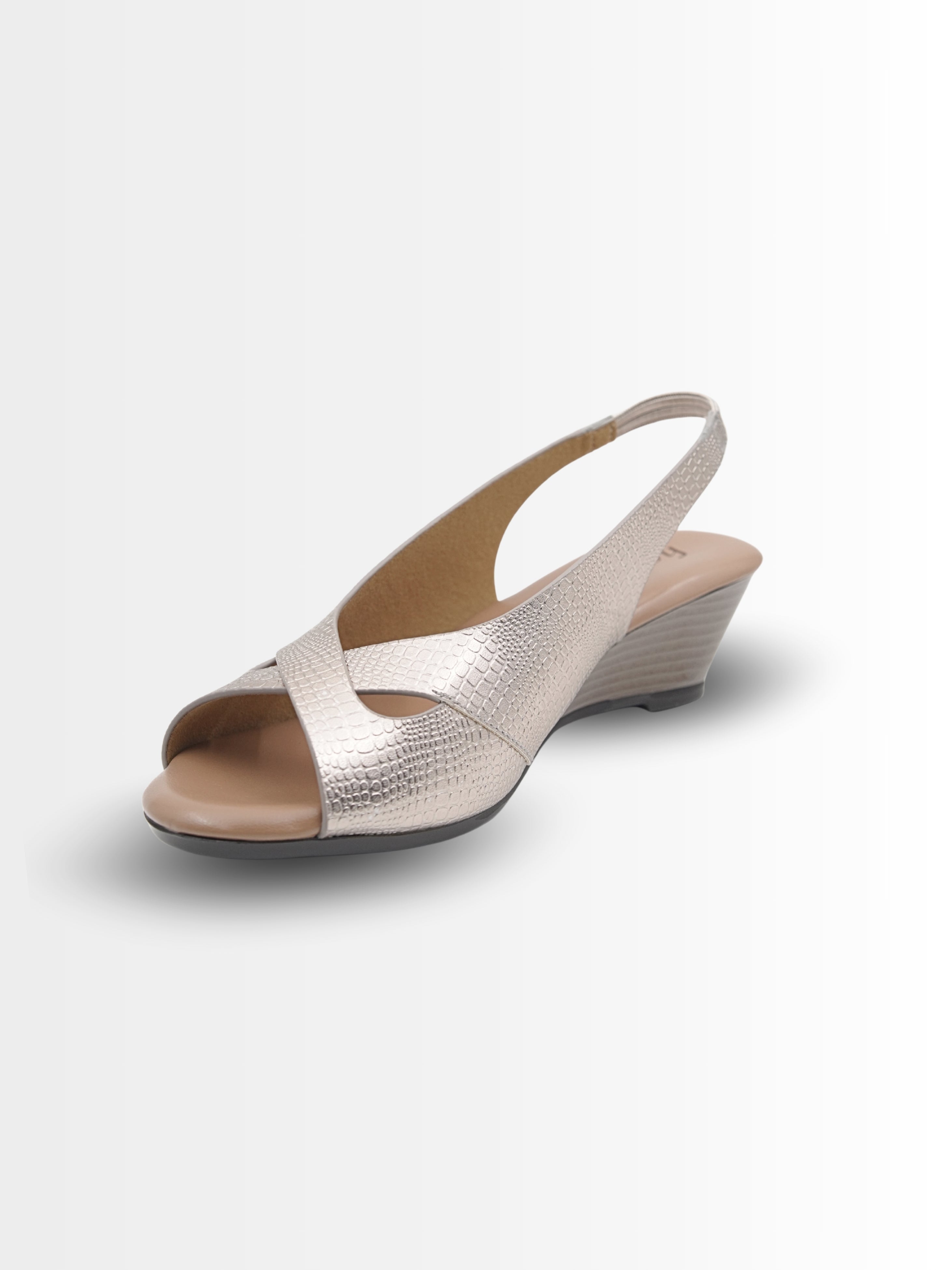 Antoine Wedge Heel Peep-toe Sandals