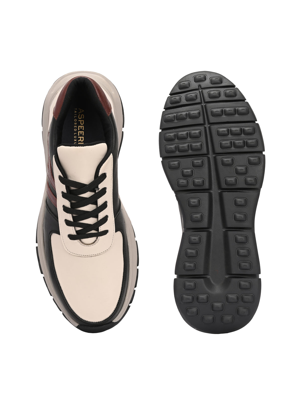 DRIFT Premium Leather Lace-Up Sneakers