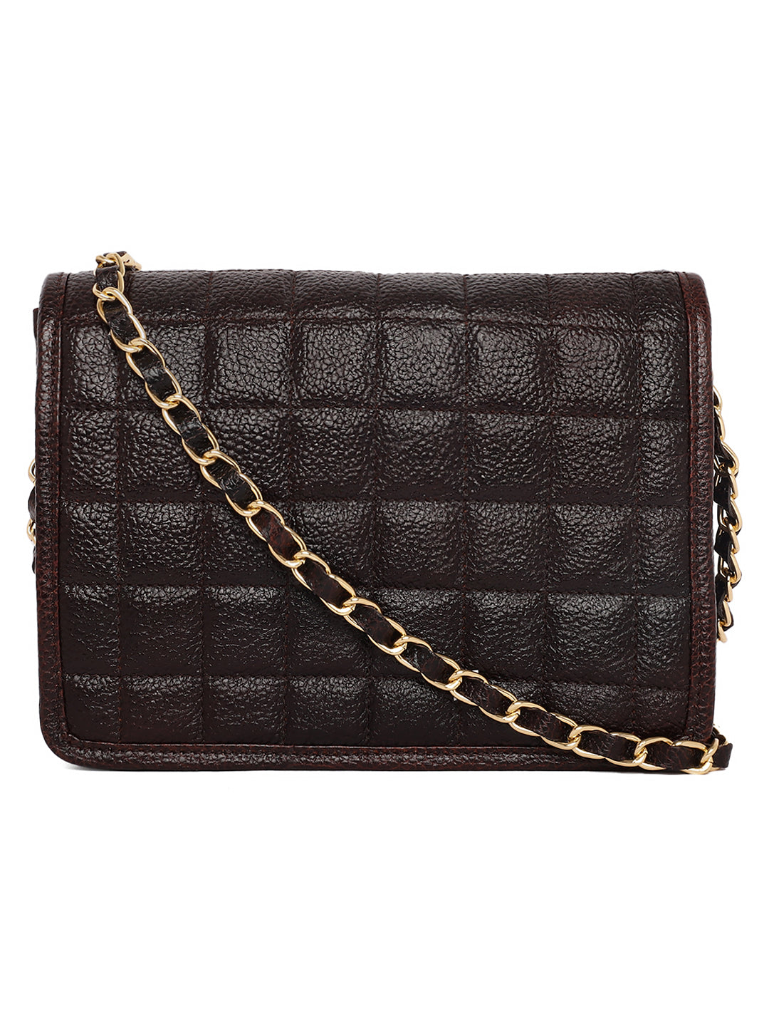 Leather Brown Cross Body Bag for women CBB2700