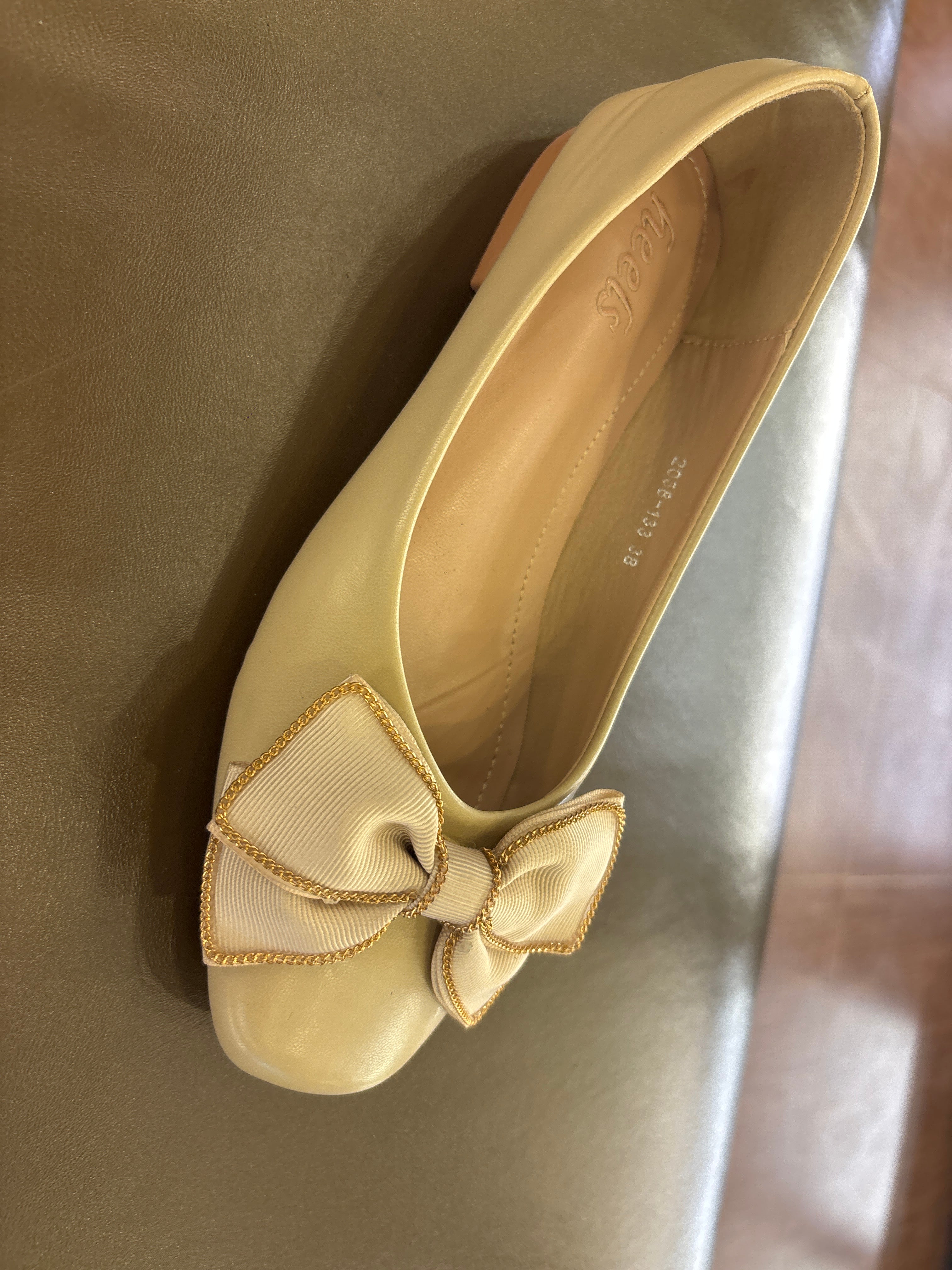 Belinda Bow Flat Ballerinas