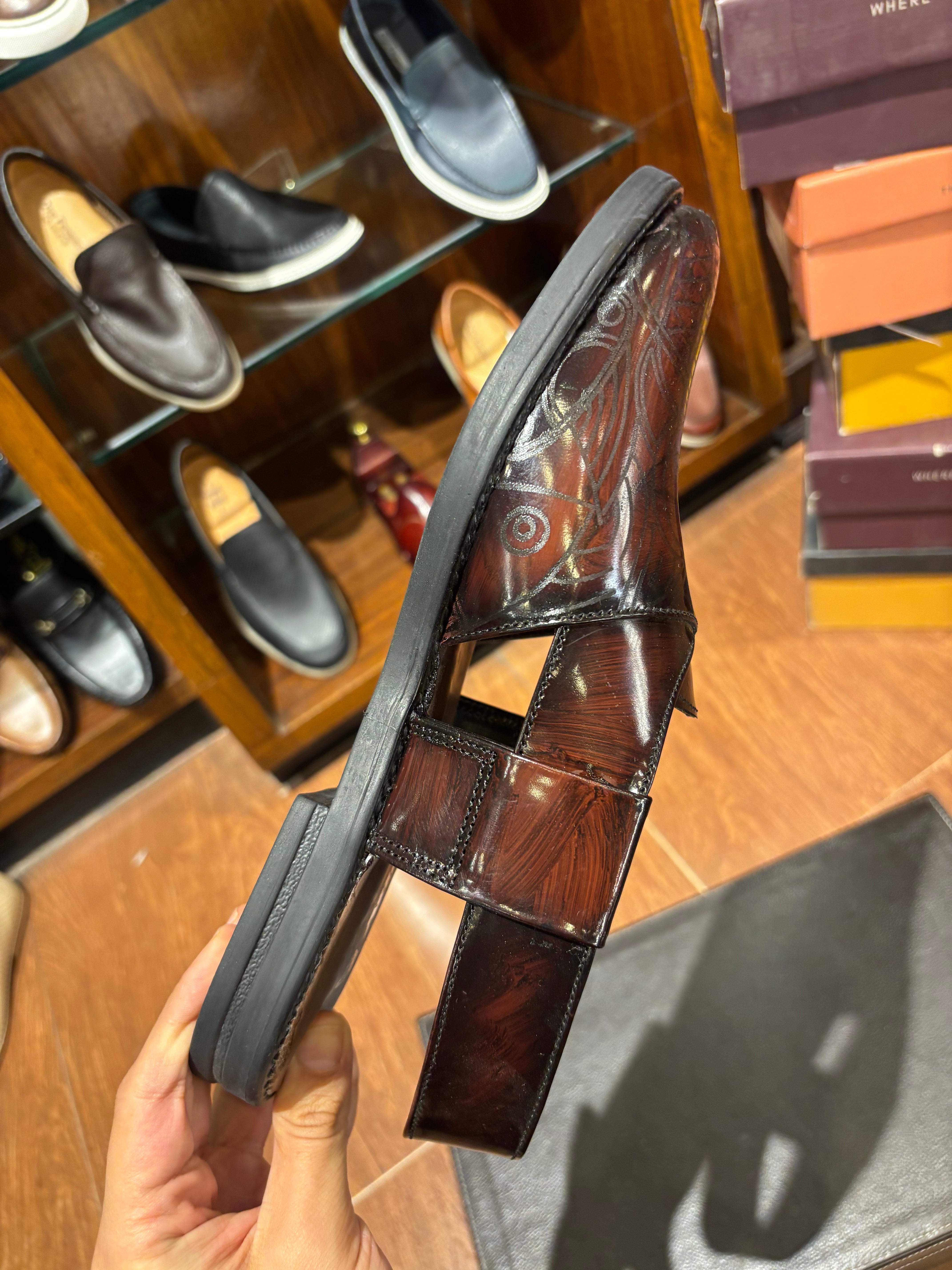 Neto Handmade Leather Peshawari Sandals