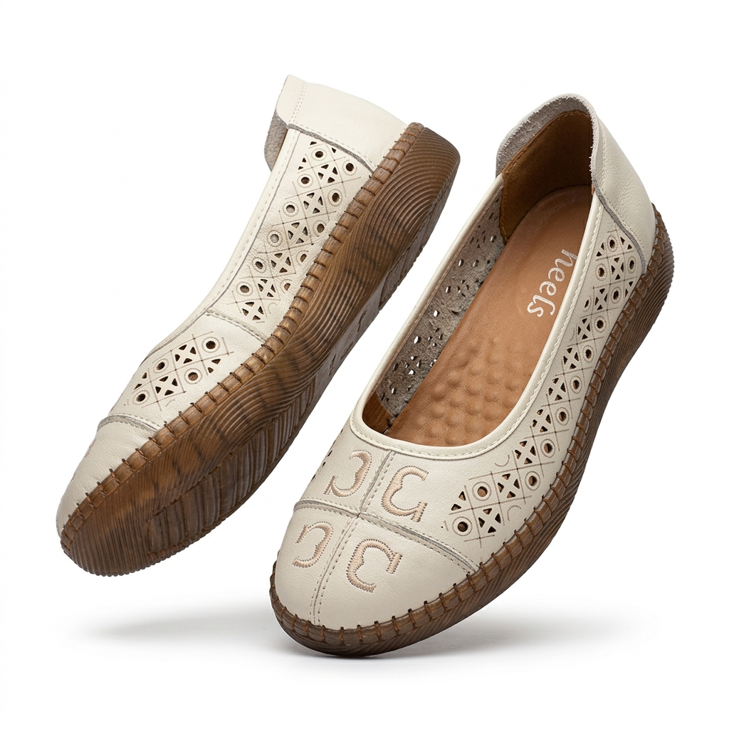 Odette Premium Leather Multy Comfort Ballerinas