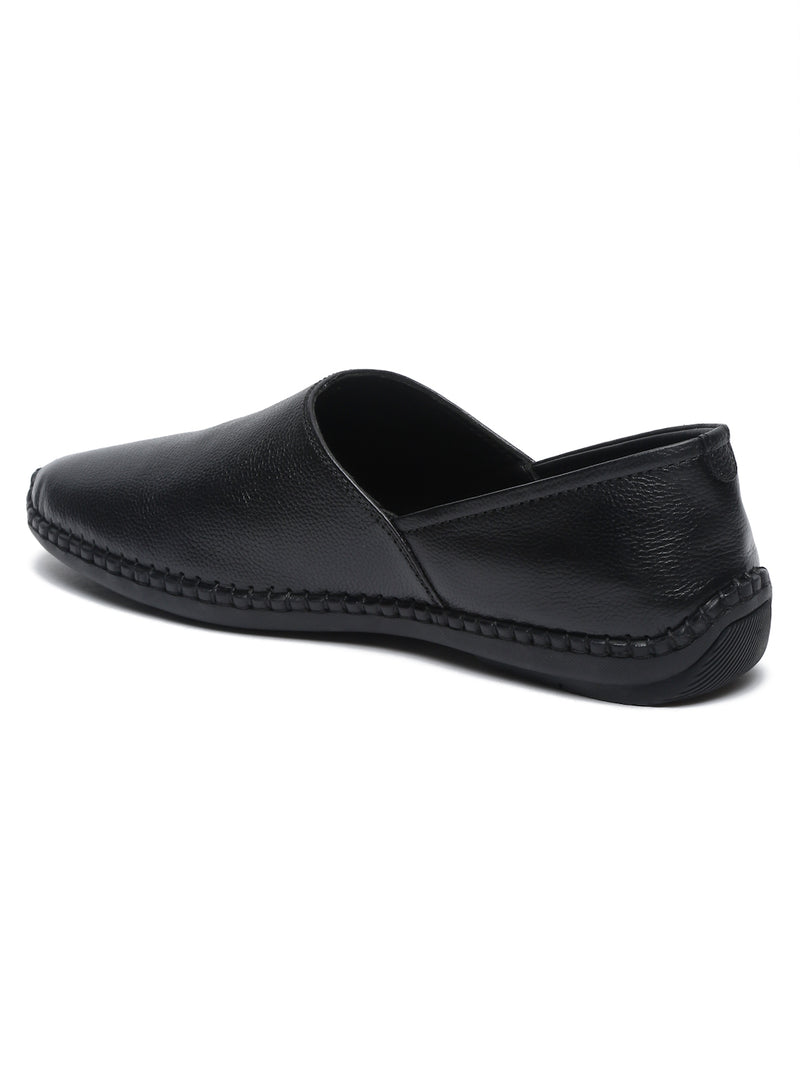 Nathan Ethnic Leather Slip-Ons - The Heels India